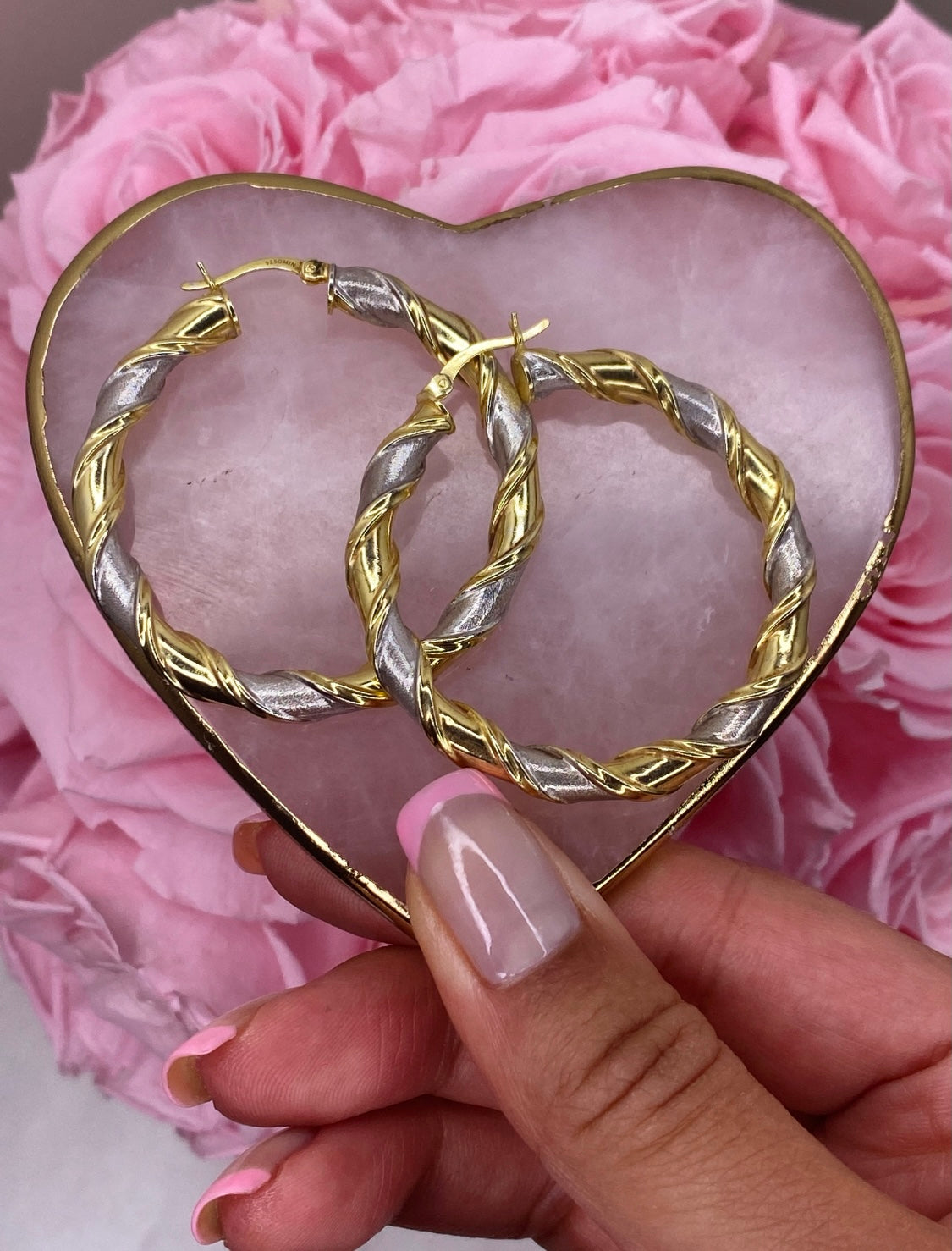 Linda Swirl Hoops