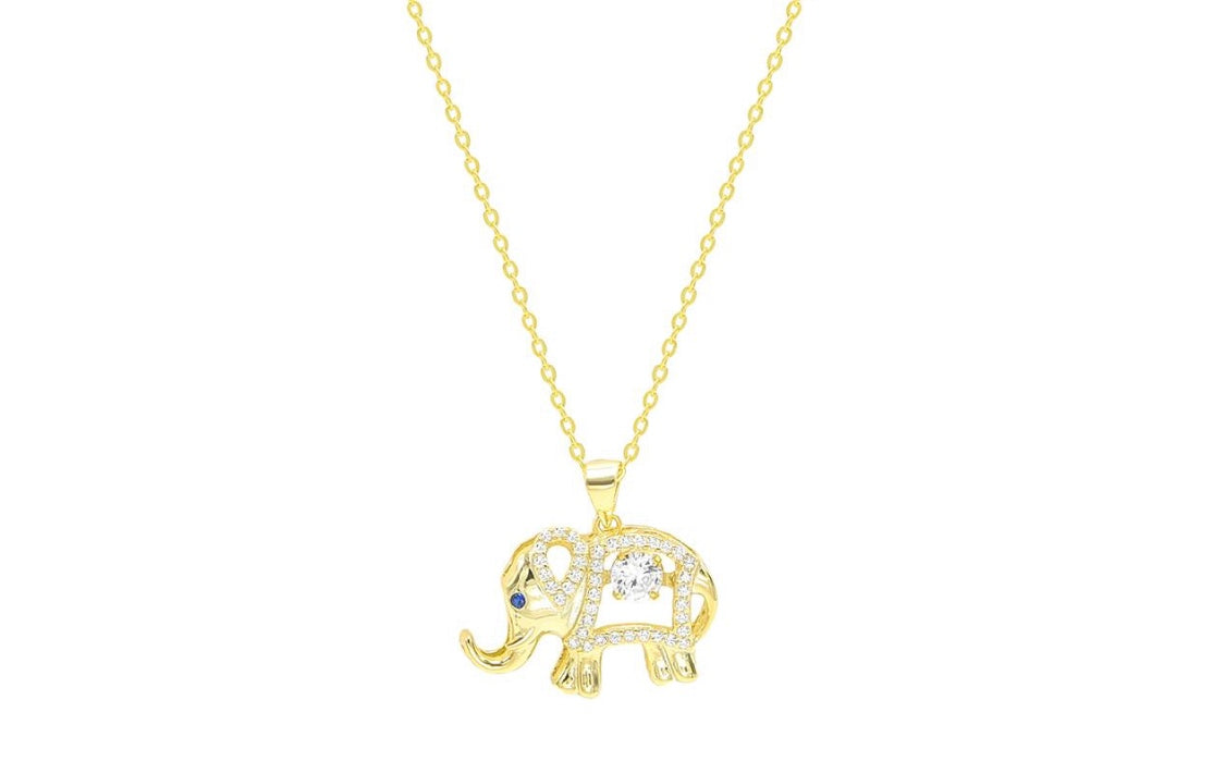 Pamela Elephant Necklace