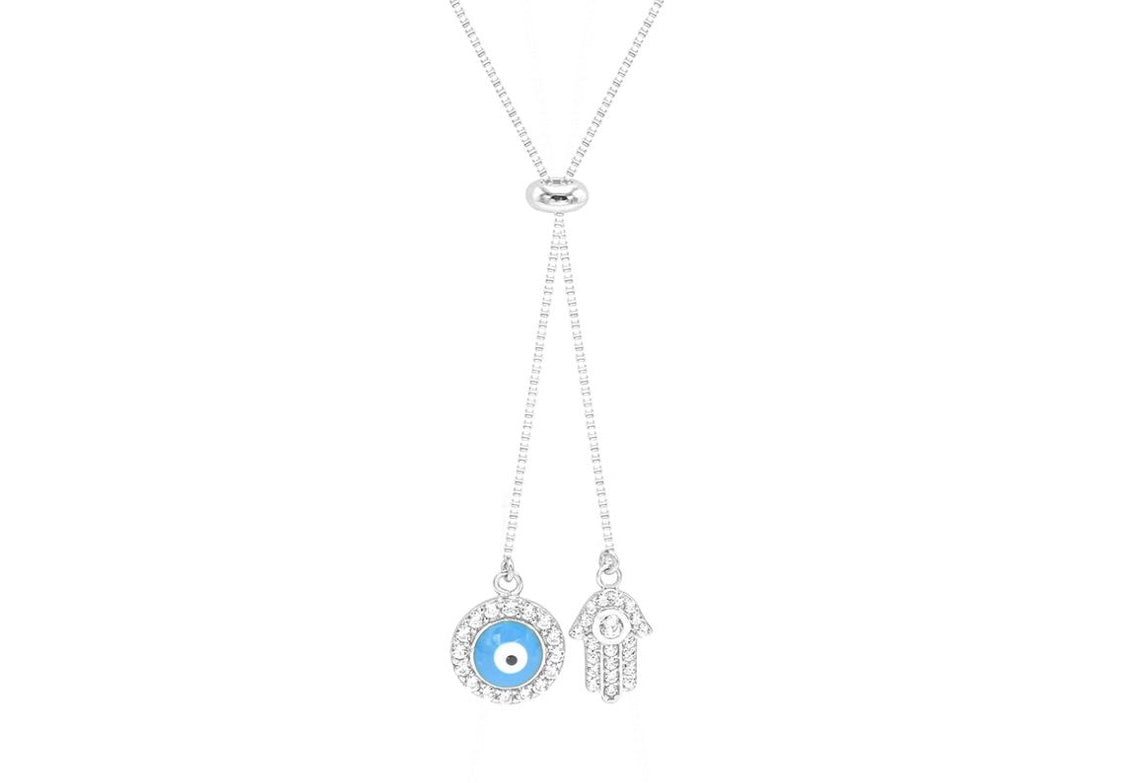Yaneli Evil Eye Necklace