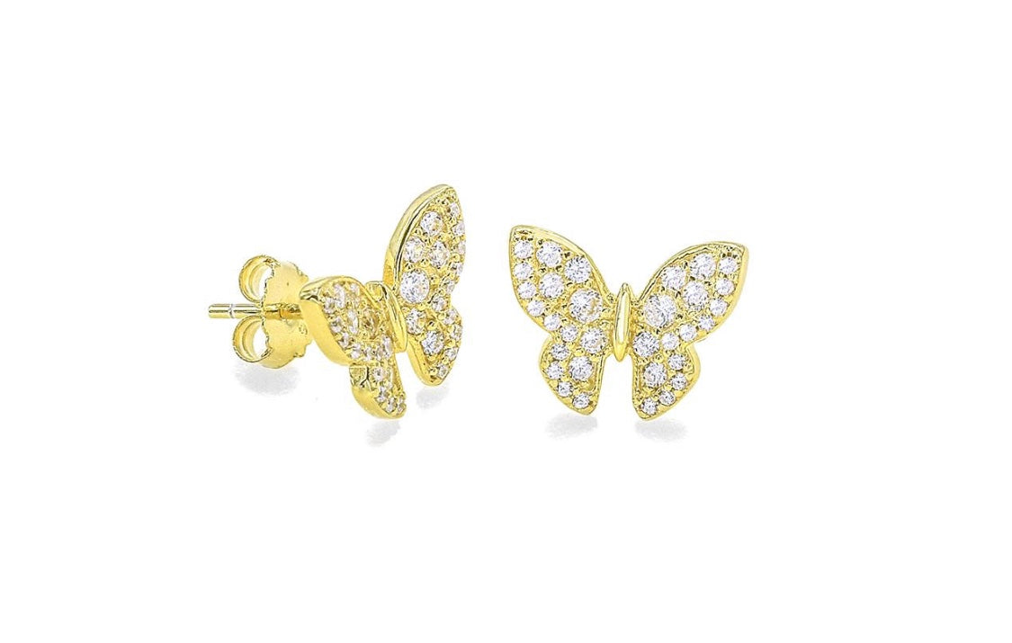 Abi Butterfly Studs