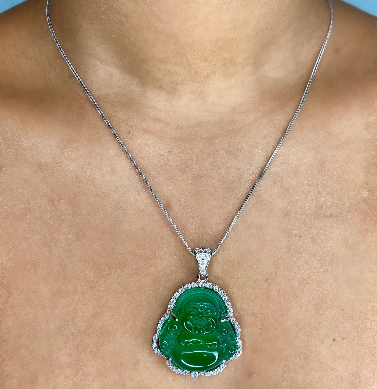 Nilsa Buddha Necklace
