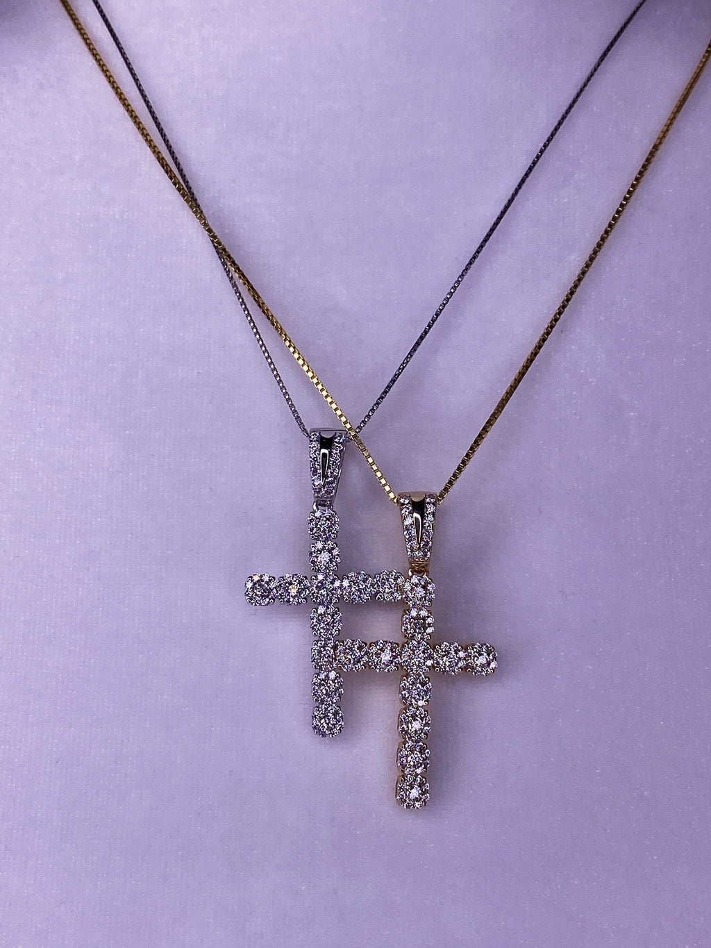 Venus Cross Necklace