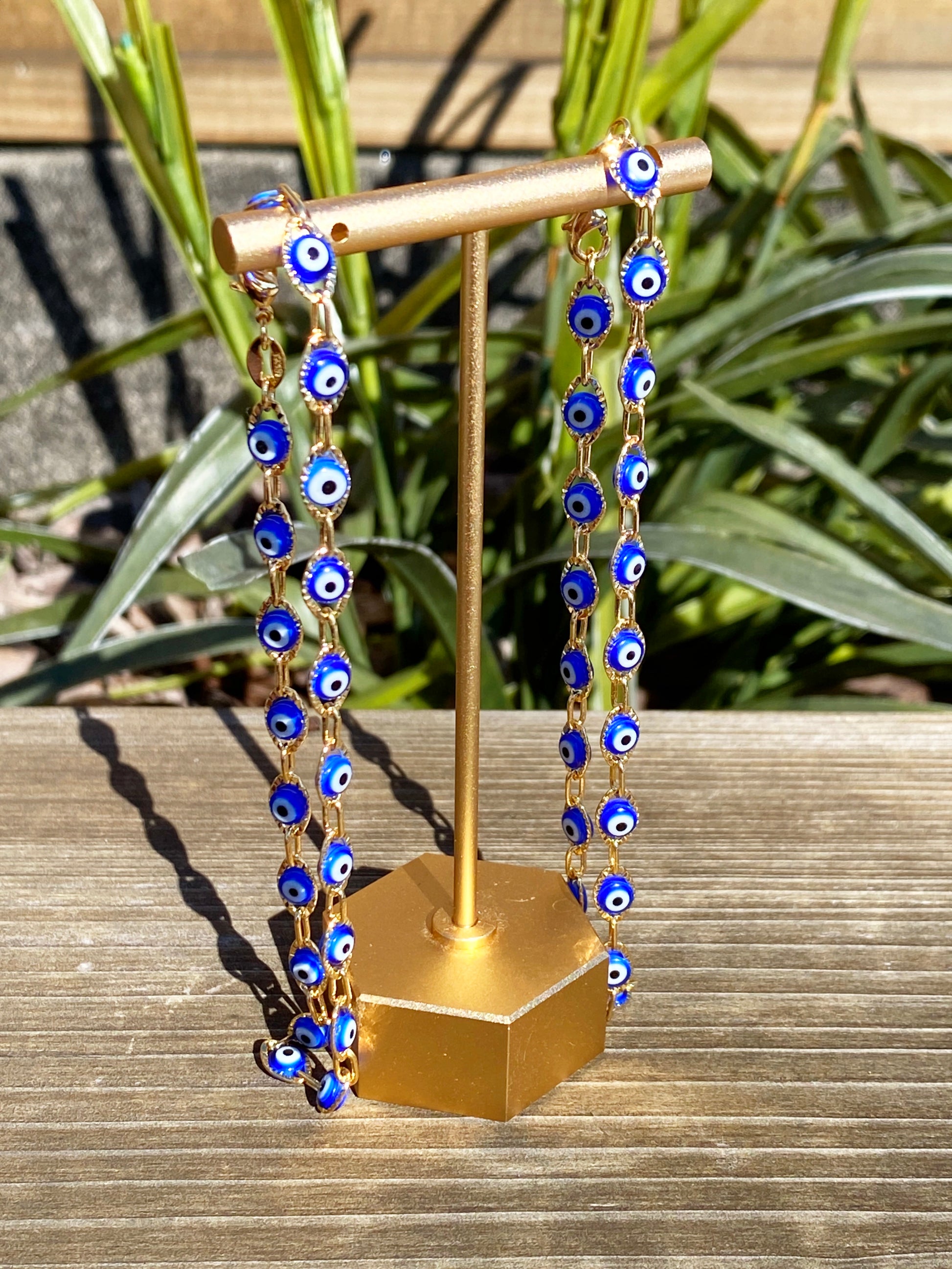Ivy Evil Eye Anklet