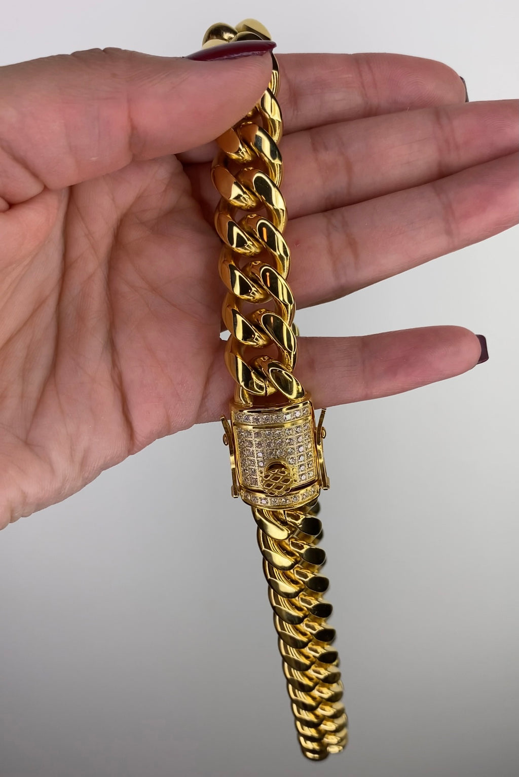 Cora Cuban Link Necklace