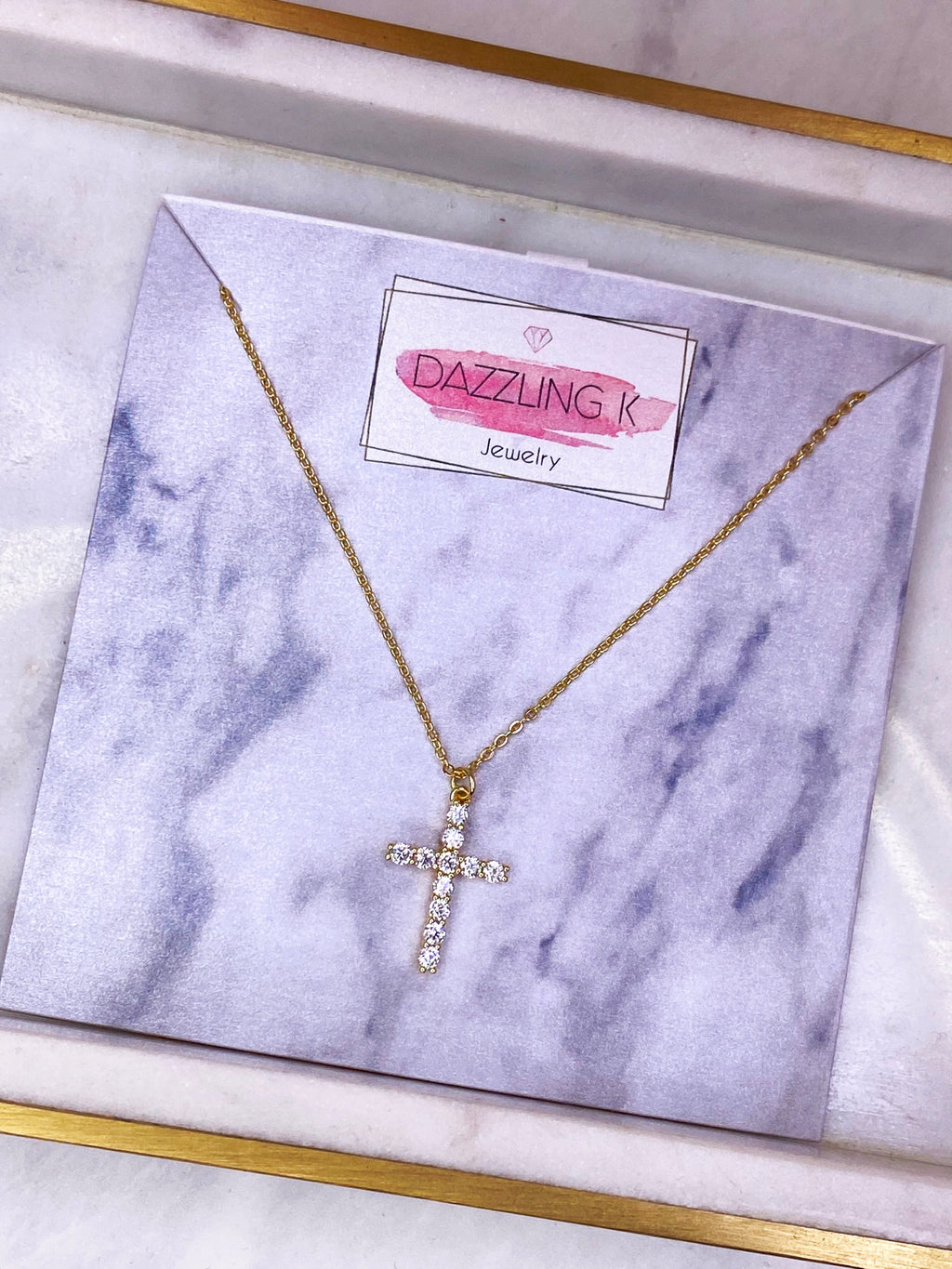 Lindsey Cross Necklace