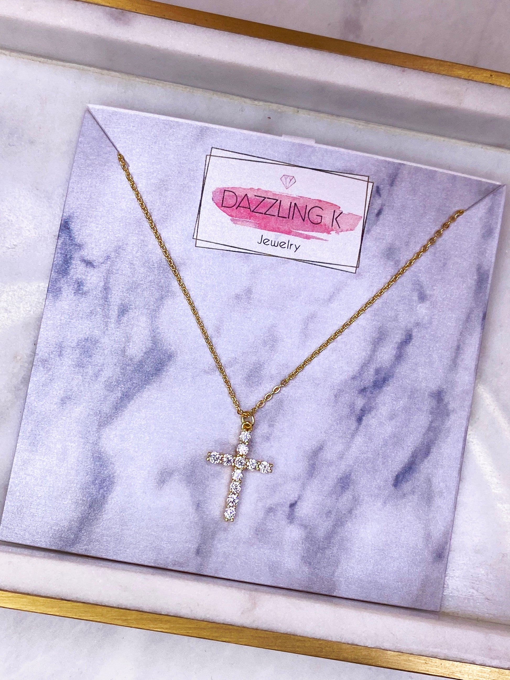 Lindsey Cross Necklace