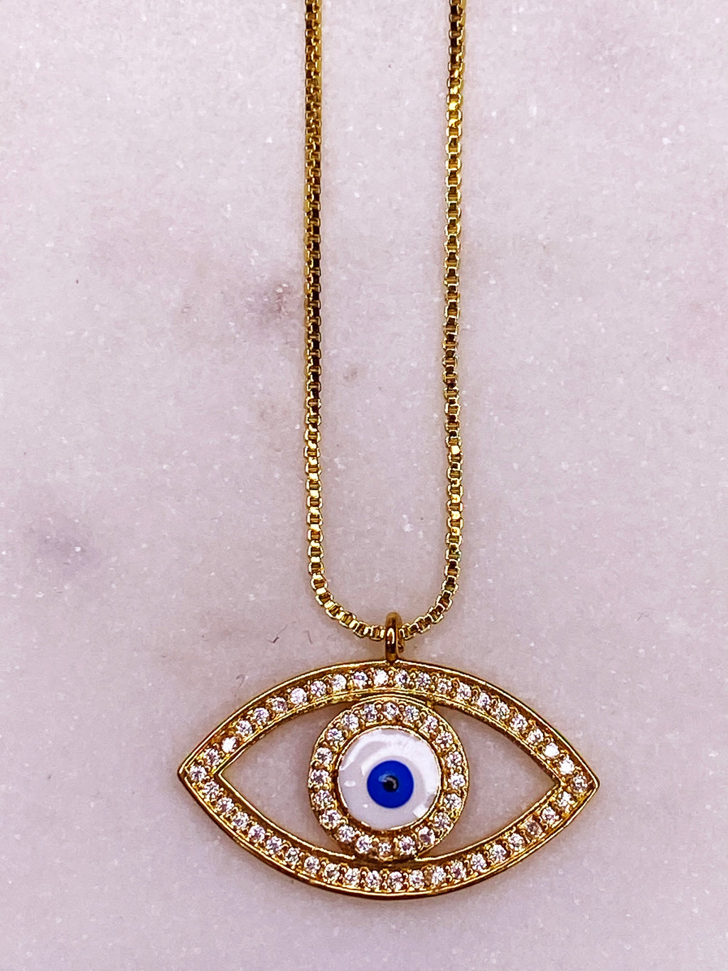 Lorena Evil Eye Necklace