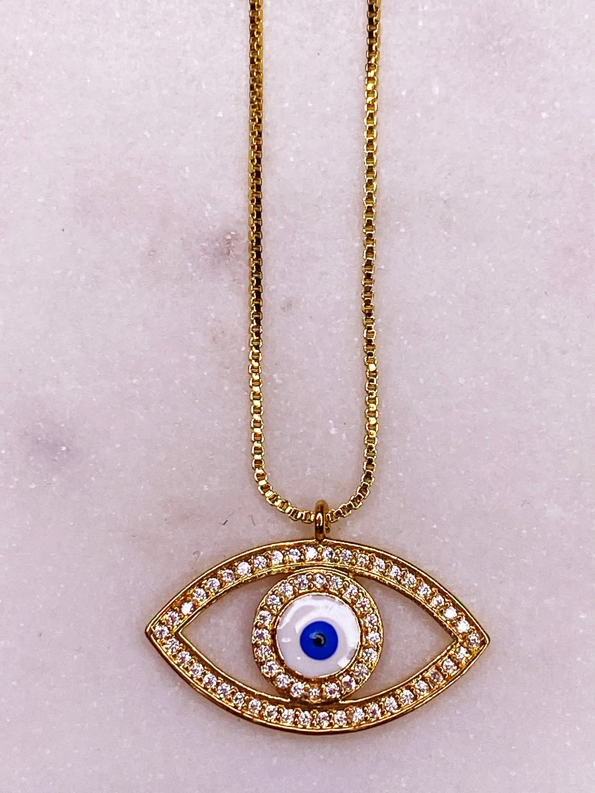 Lorena Evil Eye Necklace