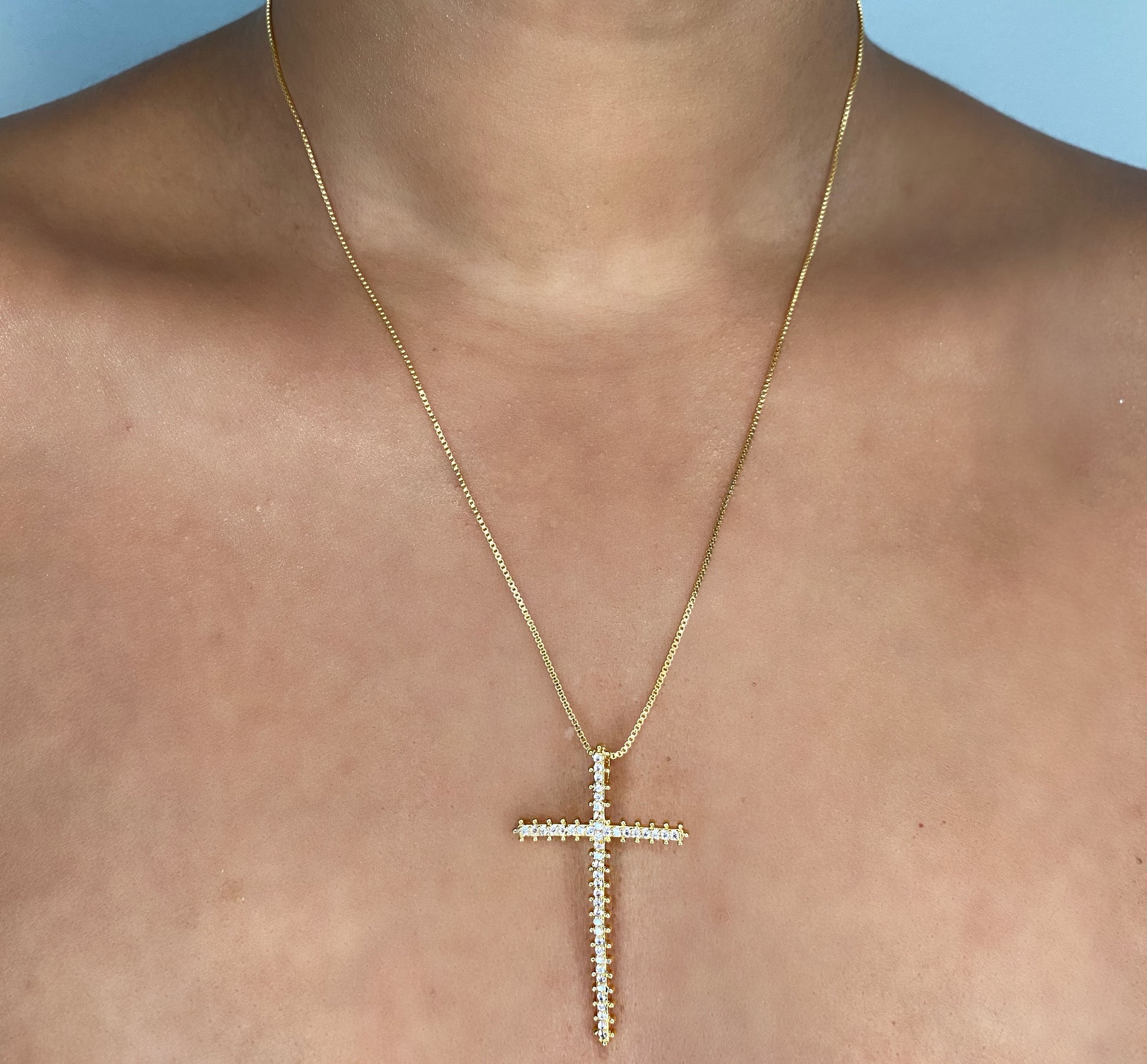 Mariela Cross Necklace