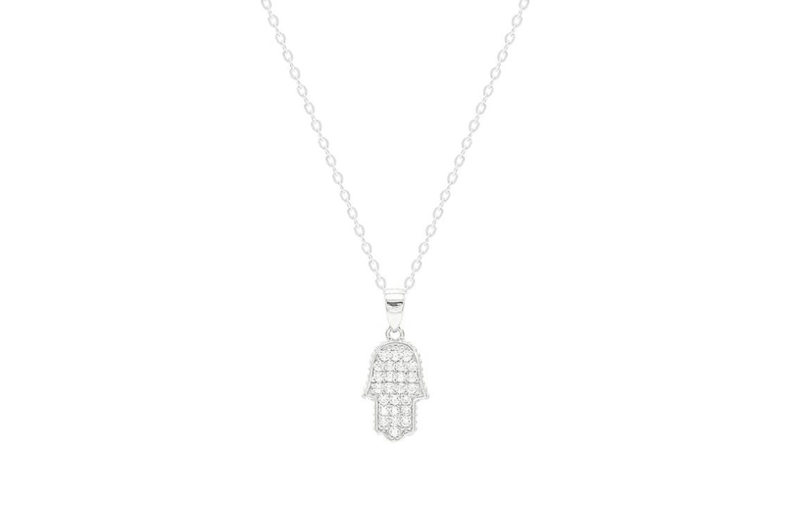 Jaz Mini Hamsa Necklace