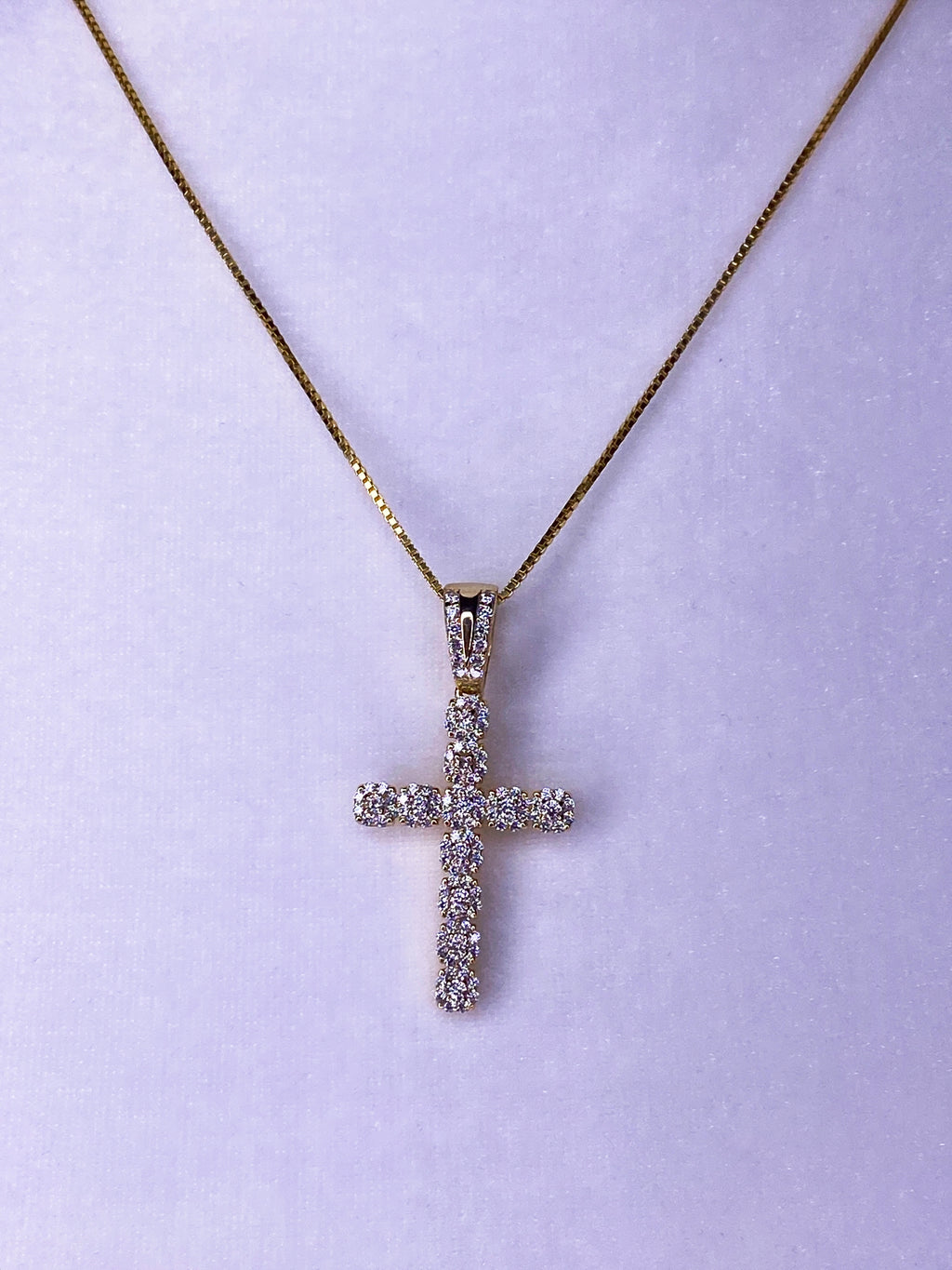 Venus Cross Necklace