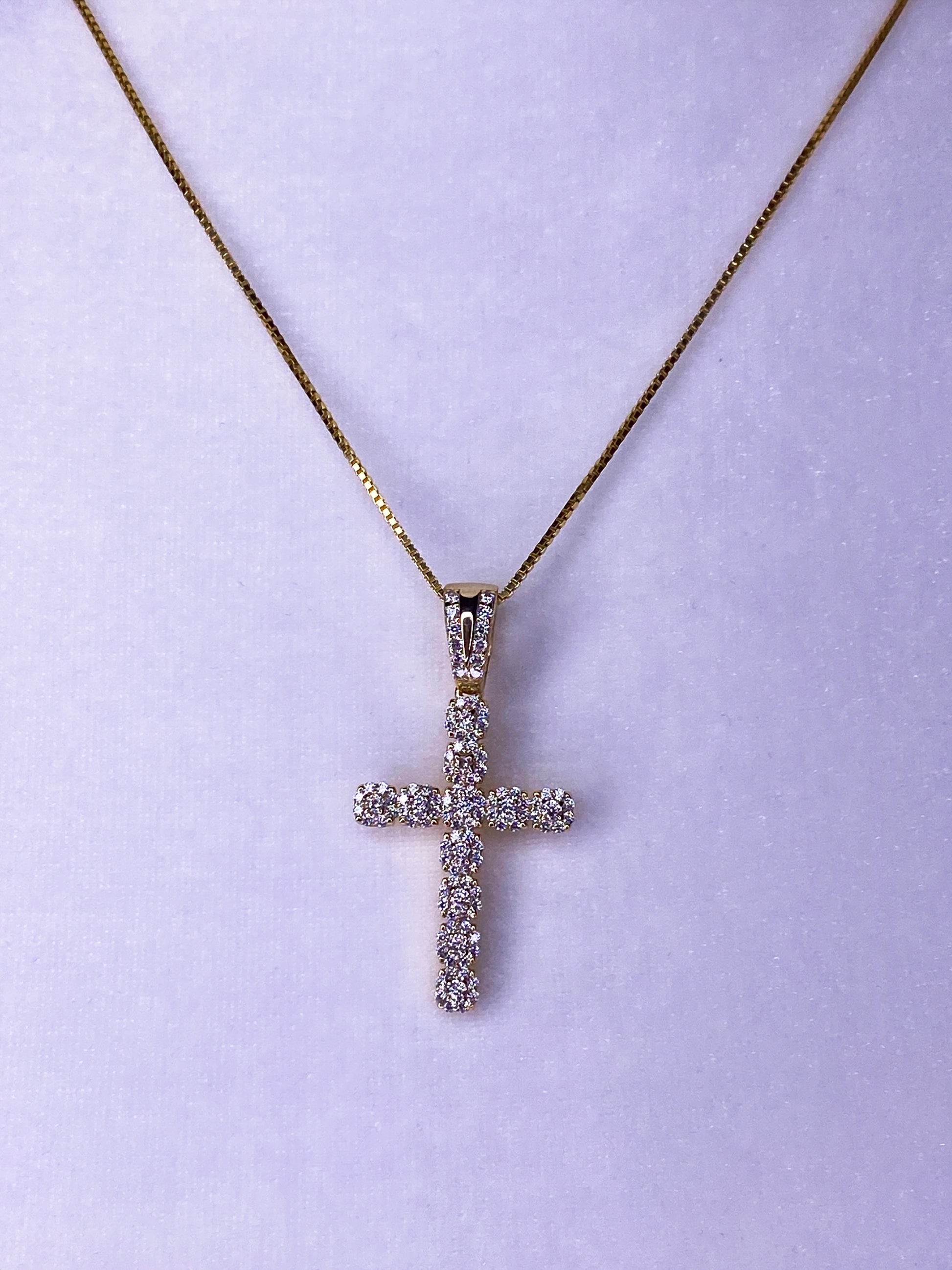 Venus Cross Necklace