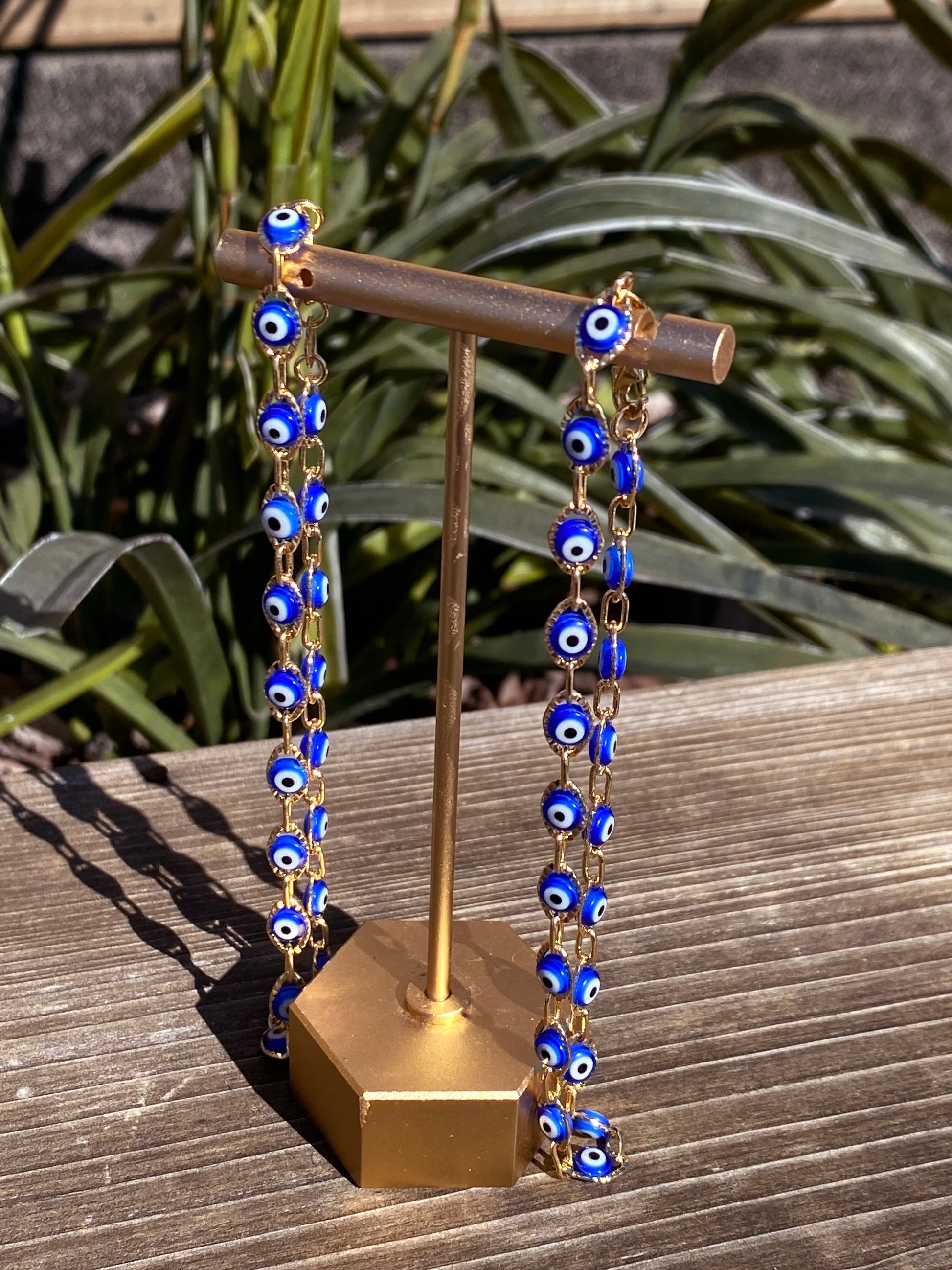 Ivy Evil Eye Anklet