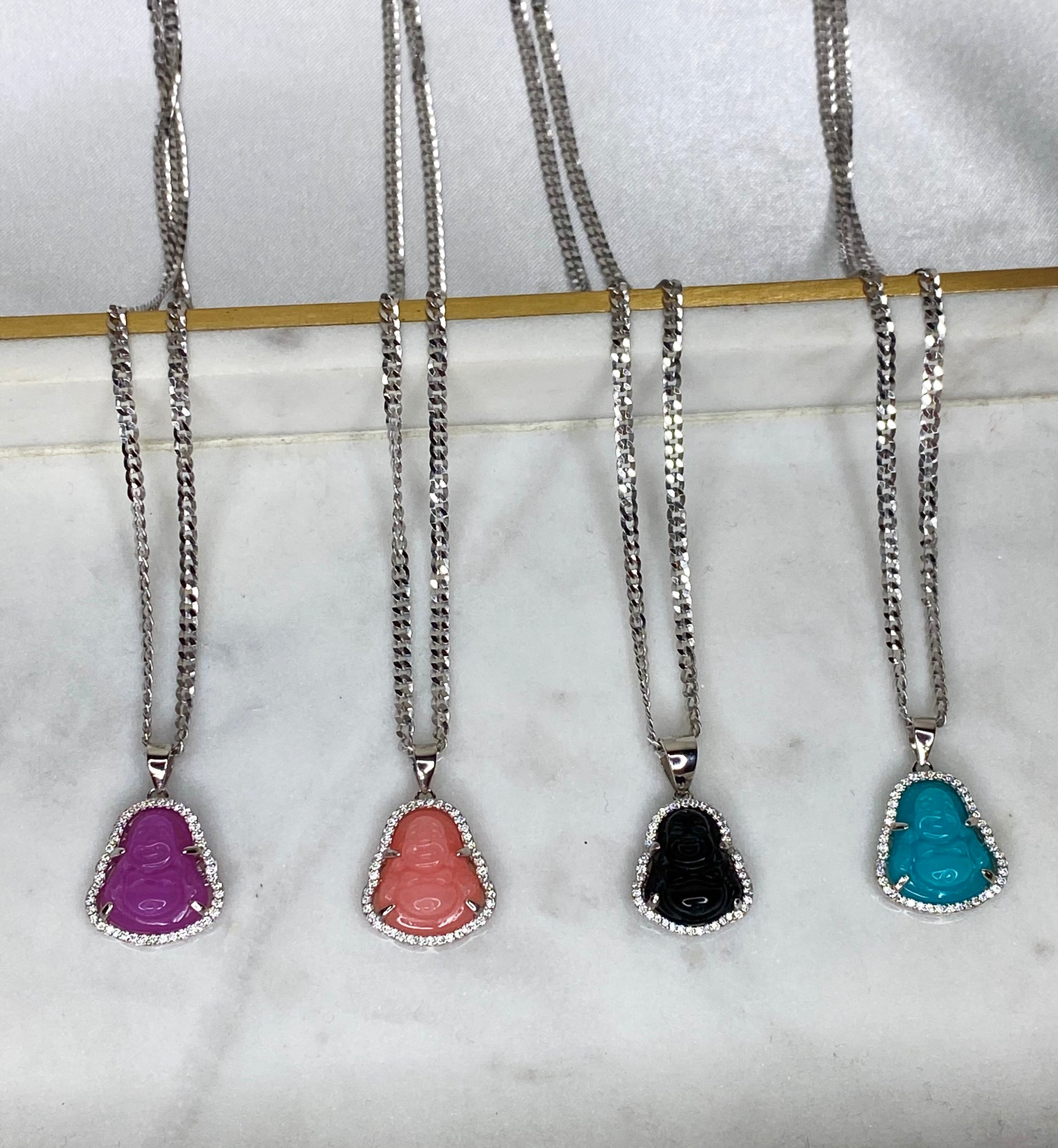 Nilsa Mini Buddha Necklace