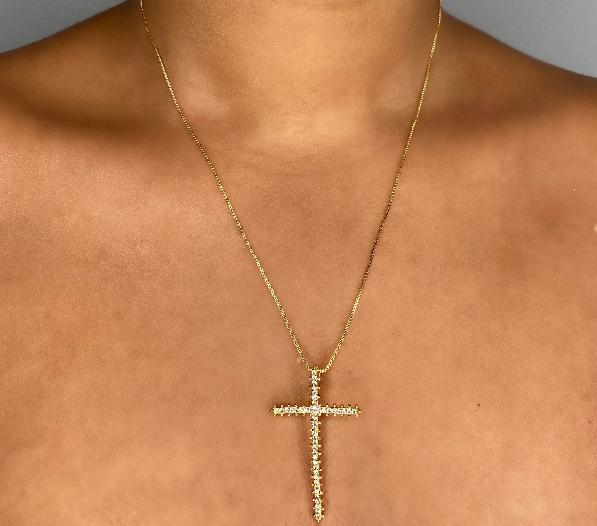 Mariela Cross Necklace