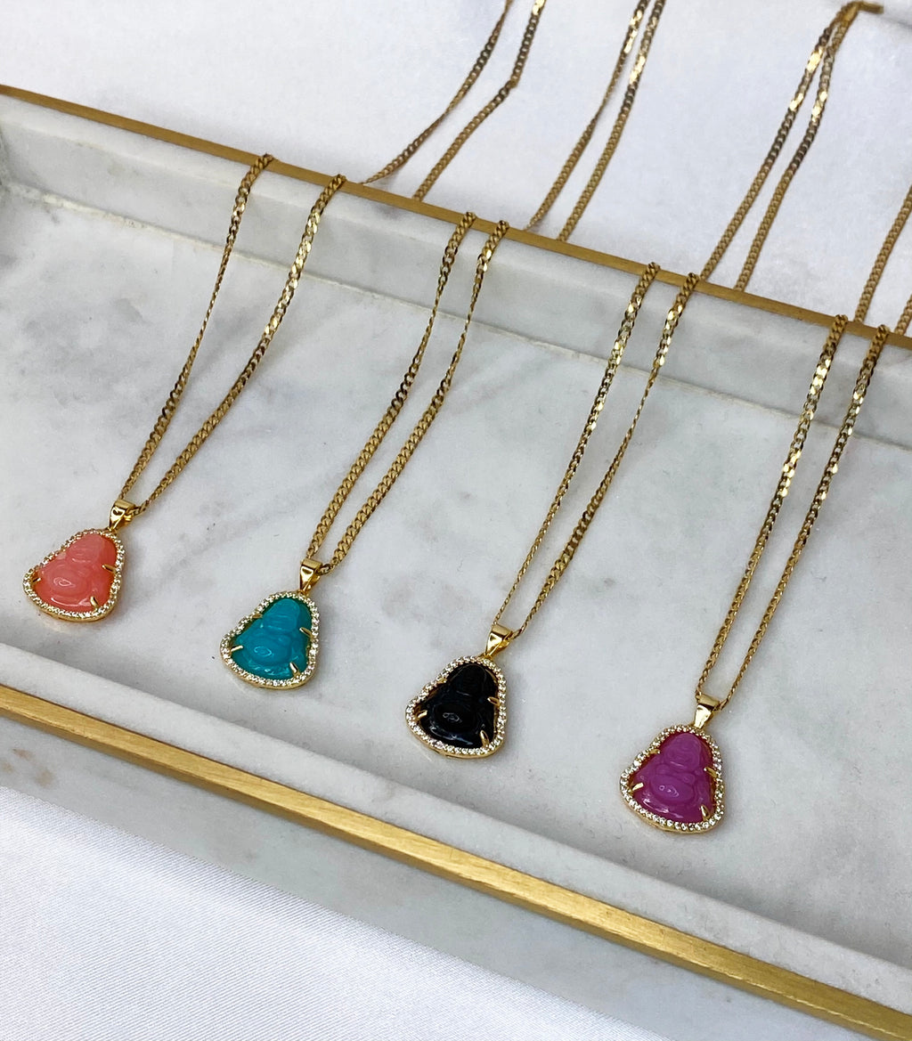 Nilsa Mini Buddha Necklace