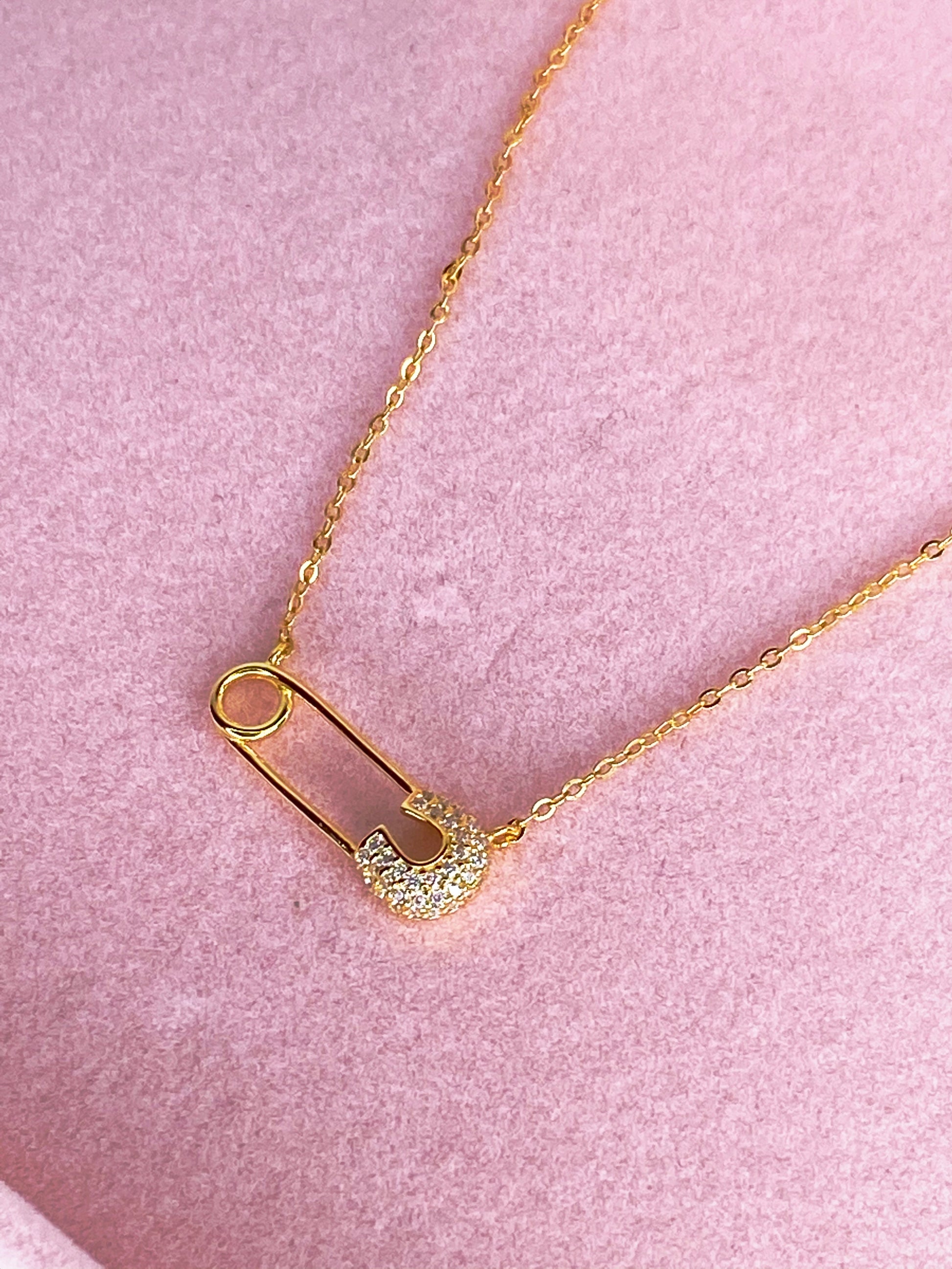 Lina Pin Necklace