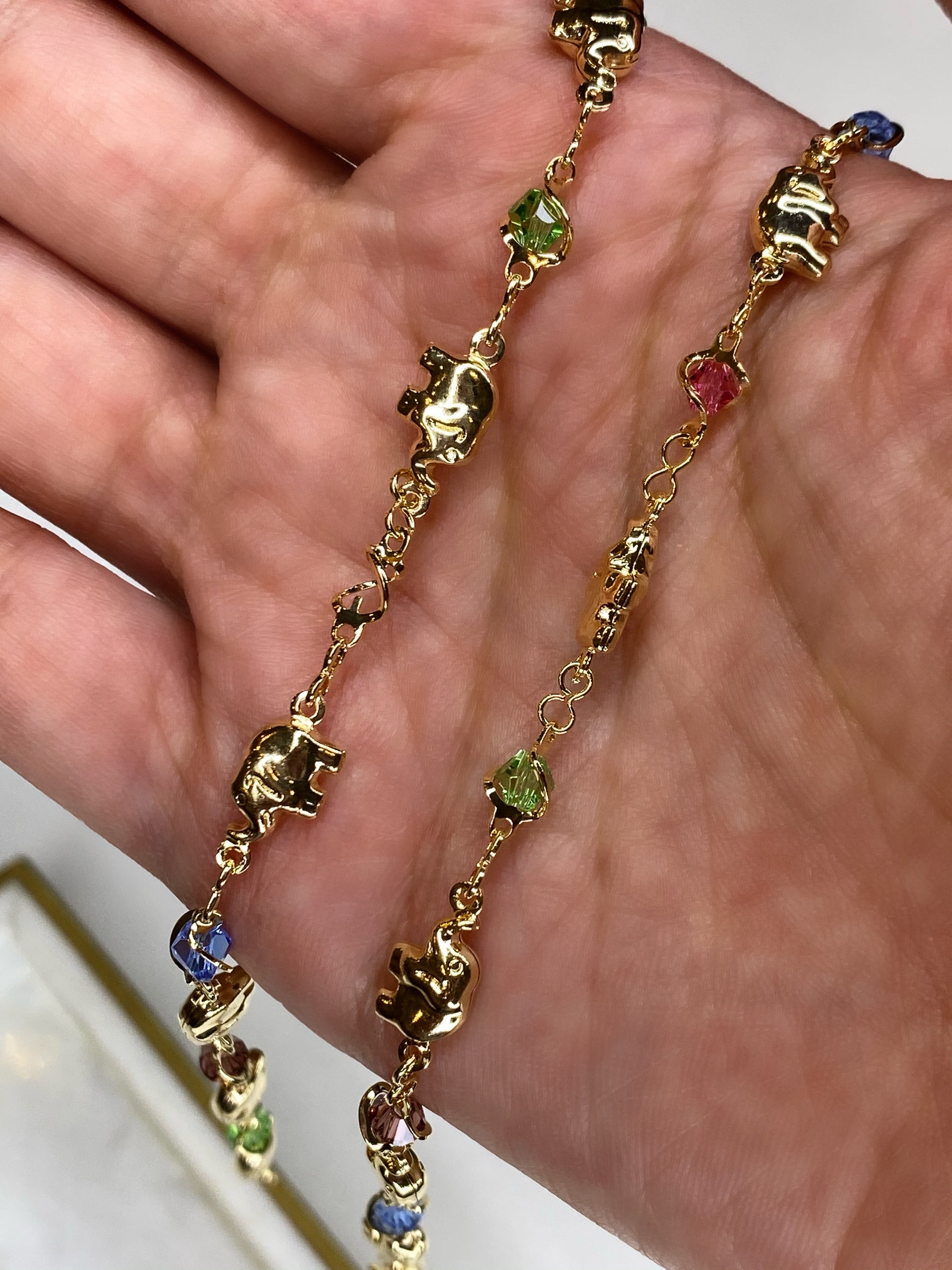 Tina Elephant Anklet