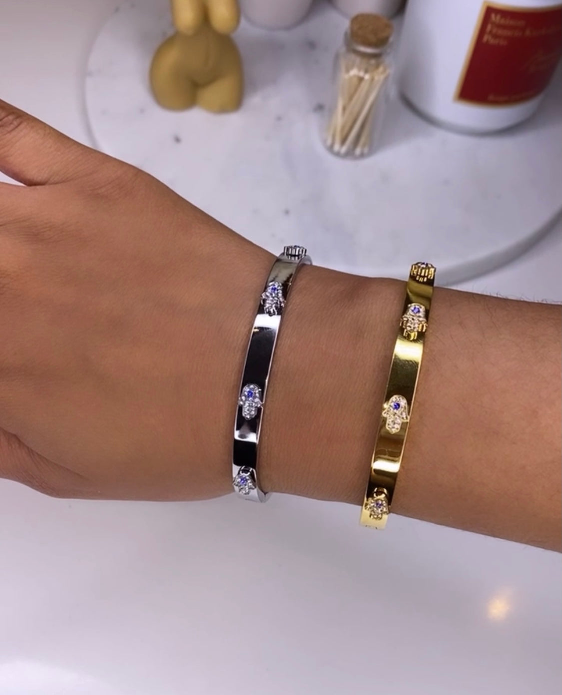 Heidi Hamsa Bangle