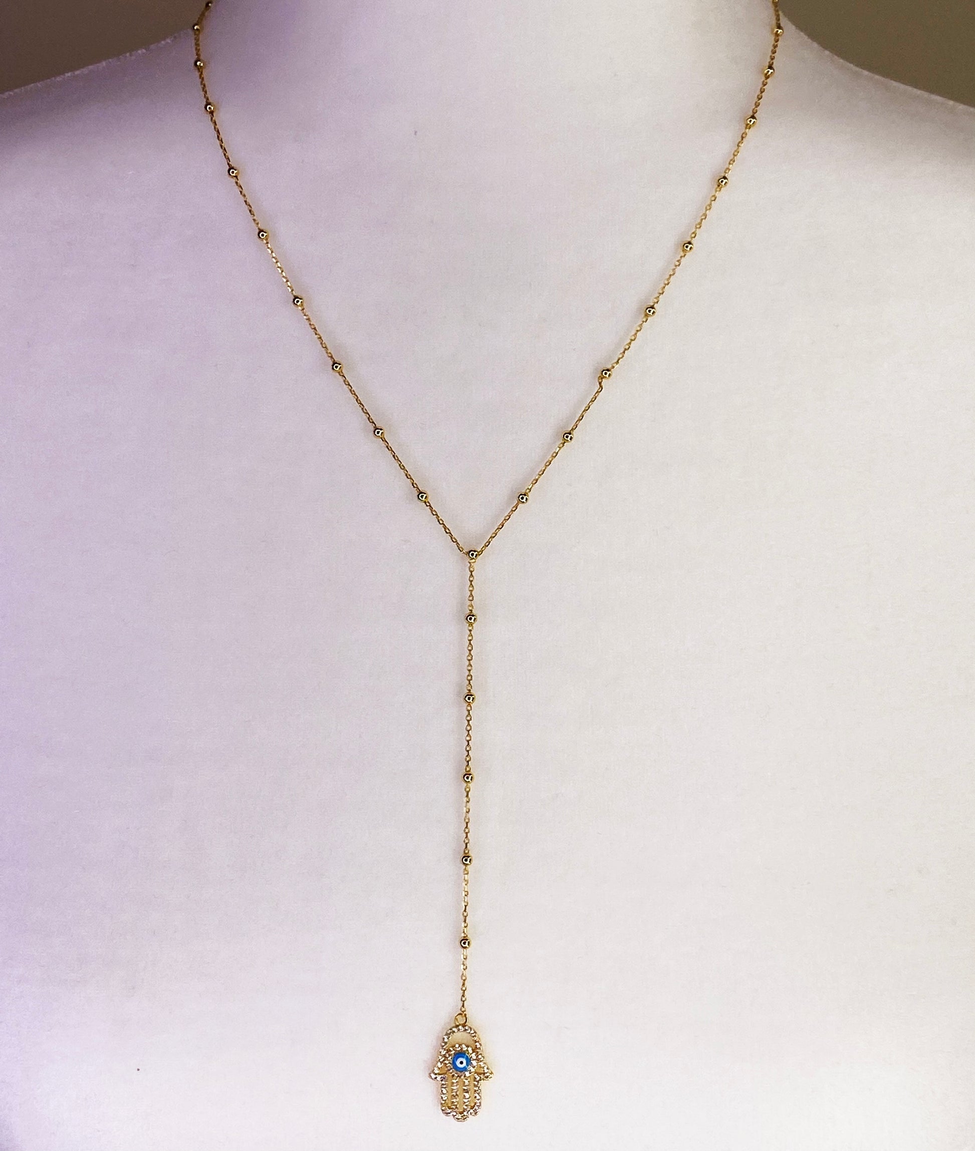 Giselle Hamsa Necklace
