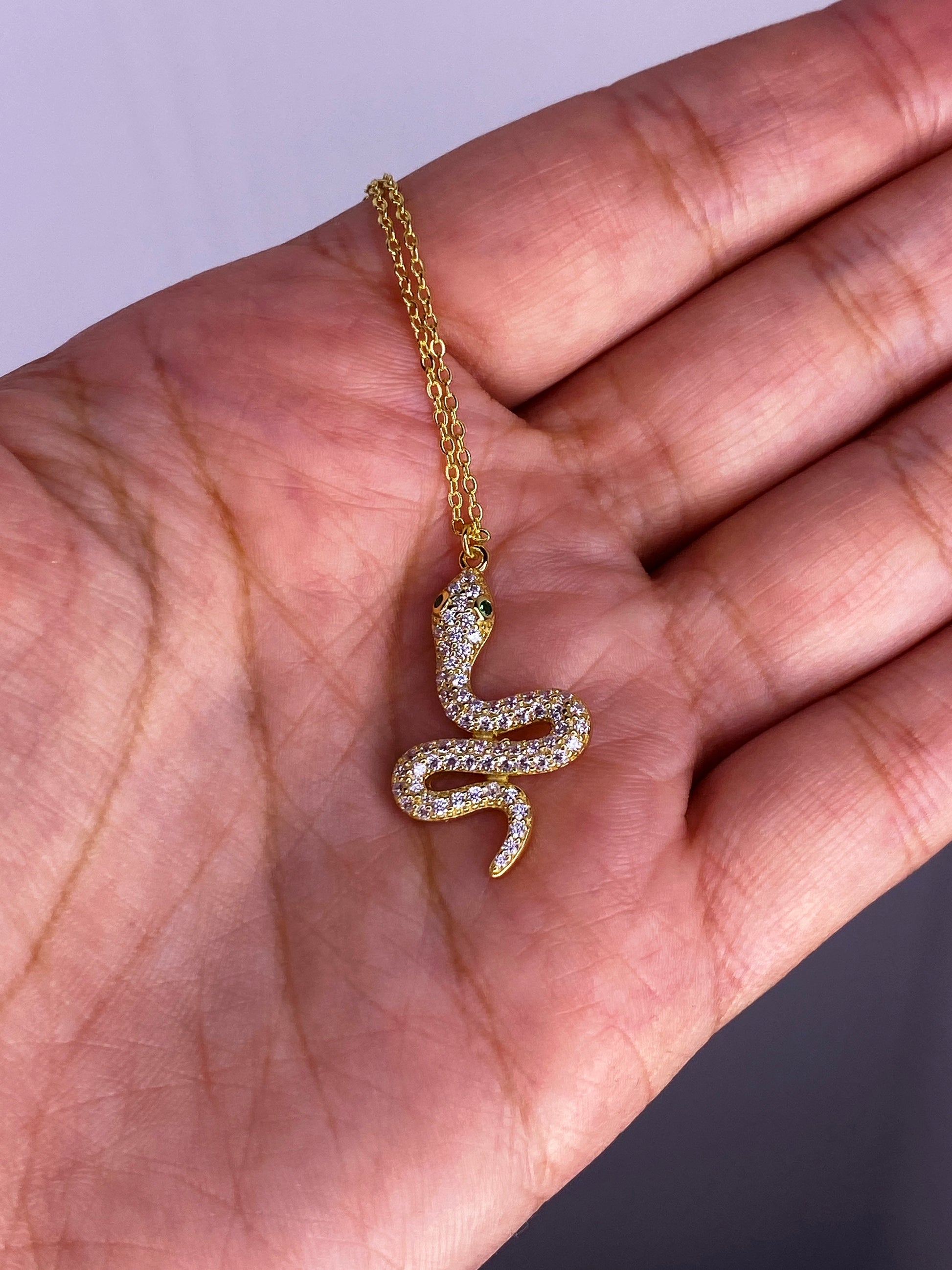 Sienna Snake Necklace