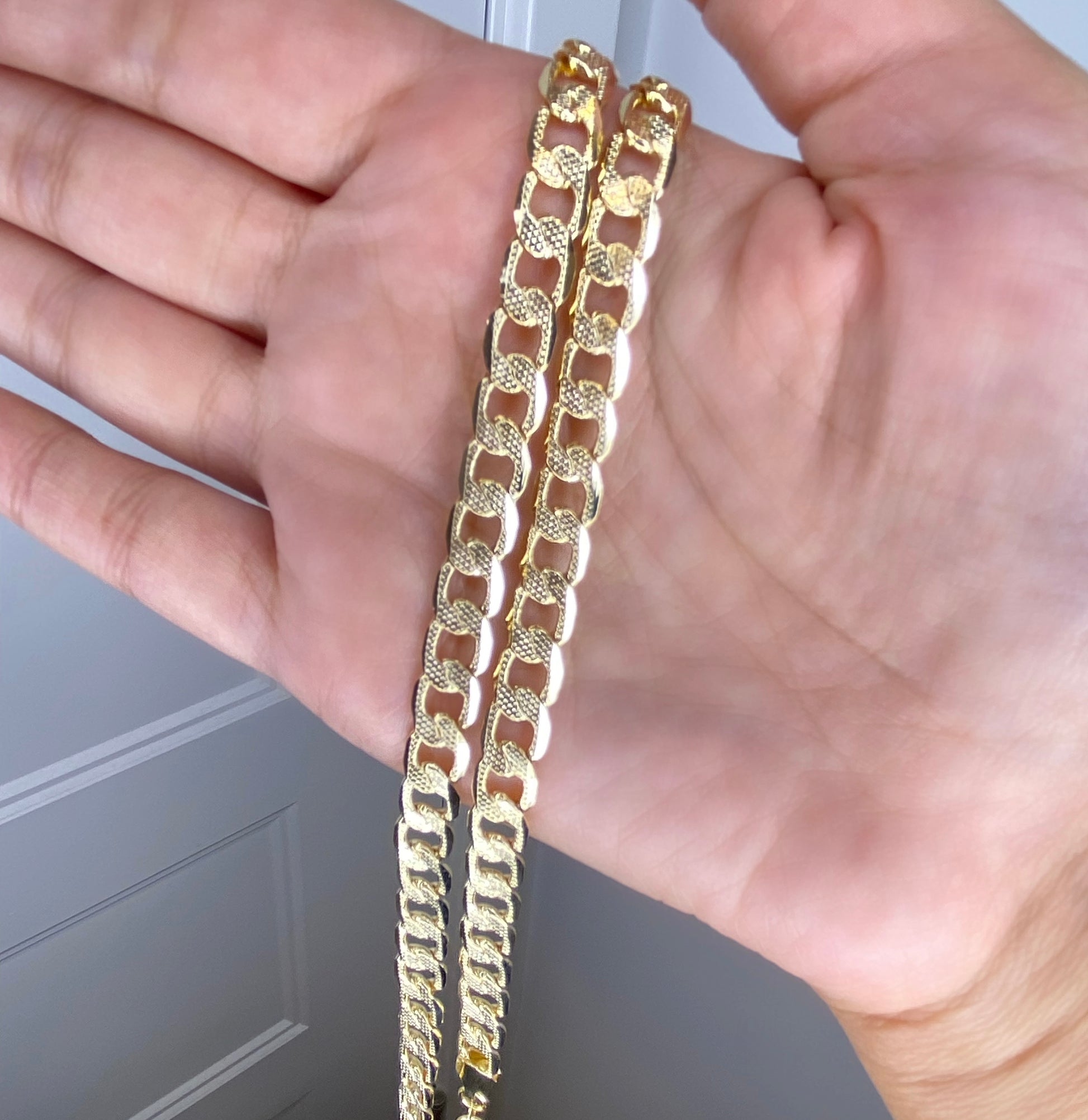 Amy Gold Cuban Link Anklet