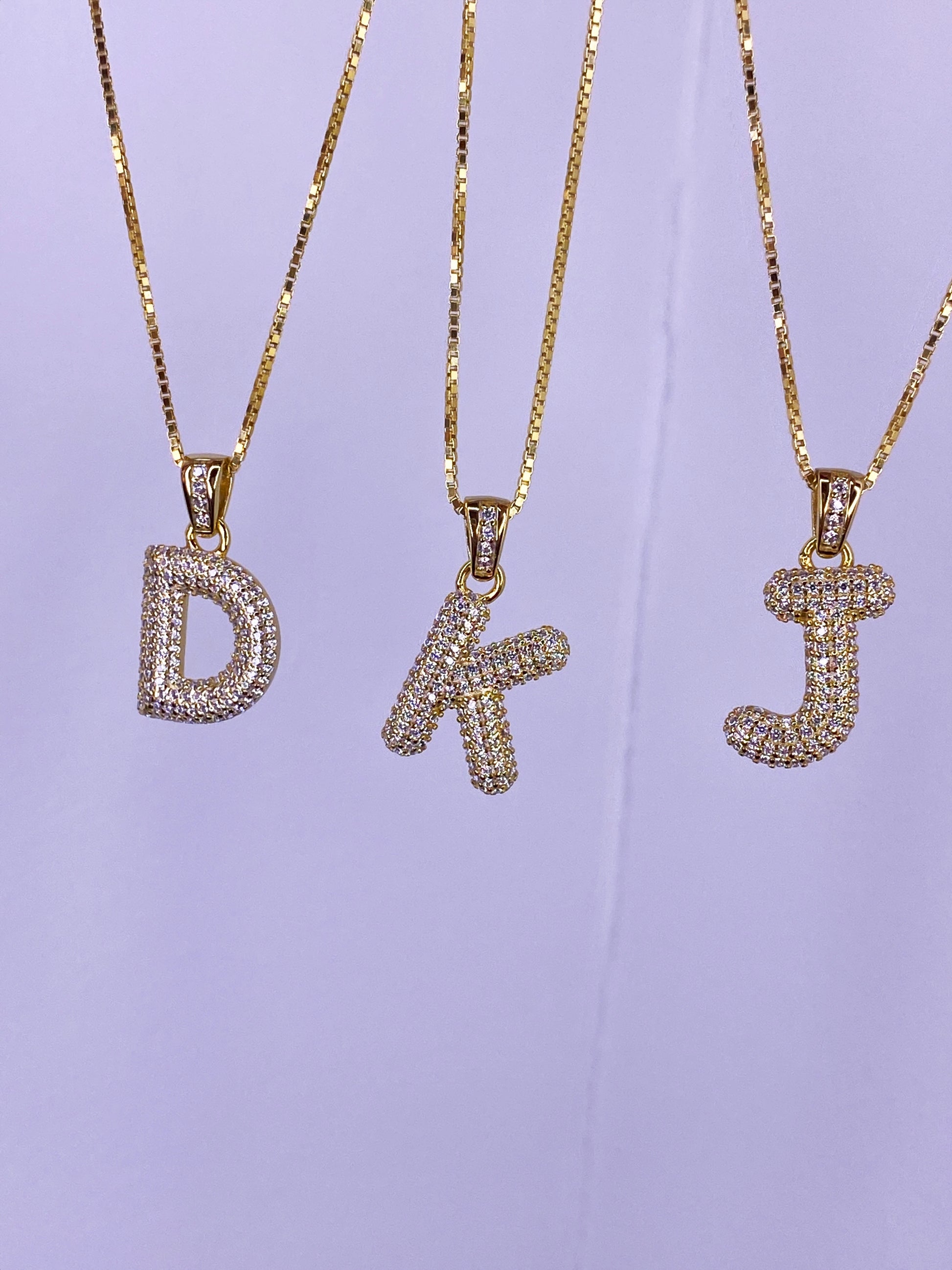 DKJ Initial Necklace