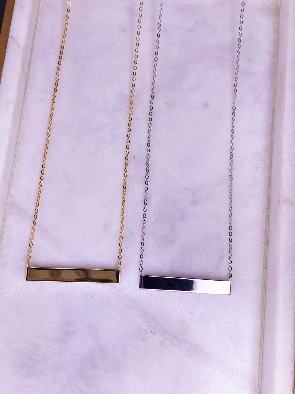 Nathalie Bar Necklace