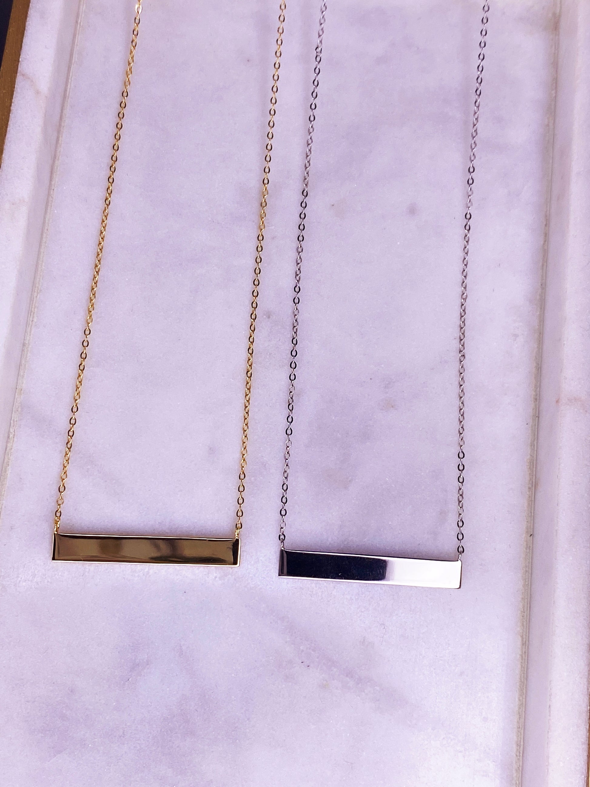Nathalie Bar Necklace