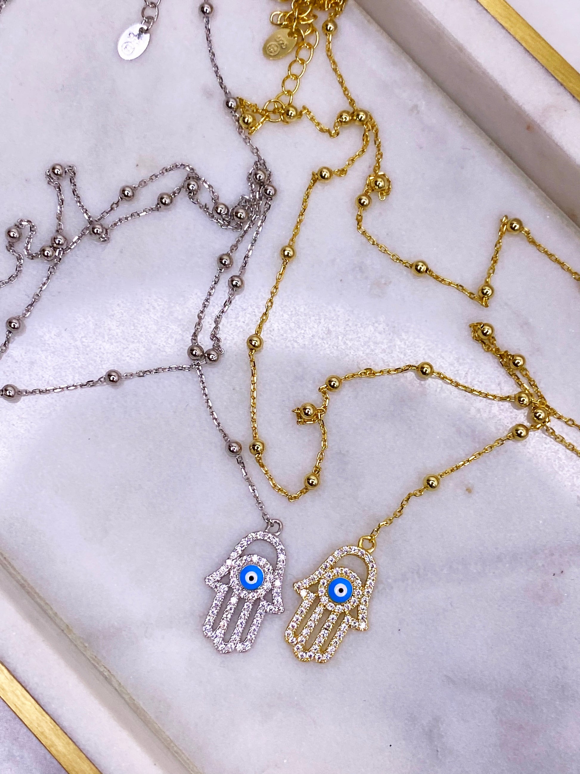 Giselle Hamsa Necklace