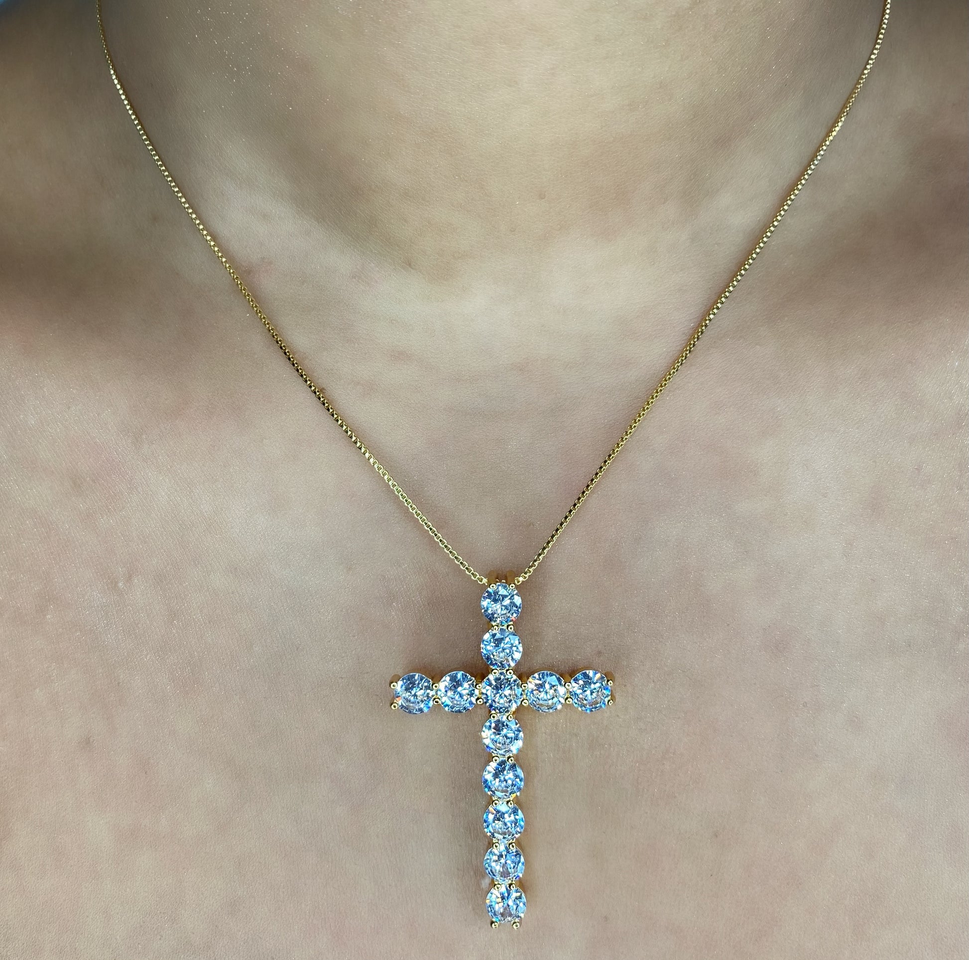 Diana Cross Necklace