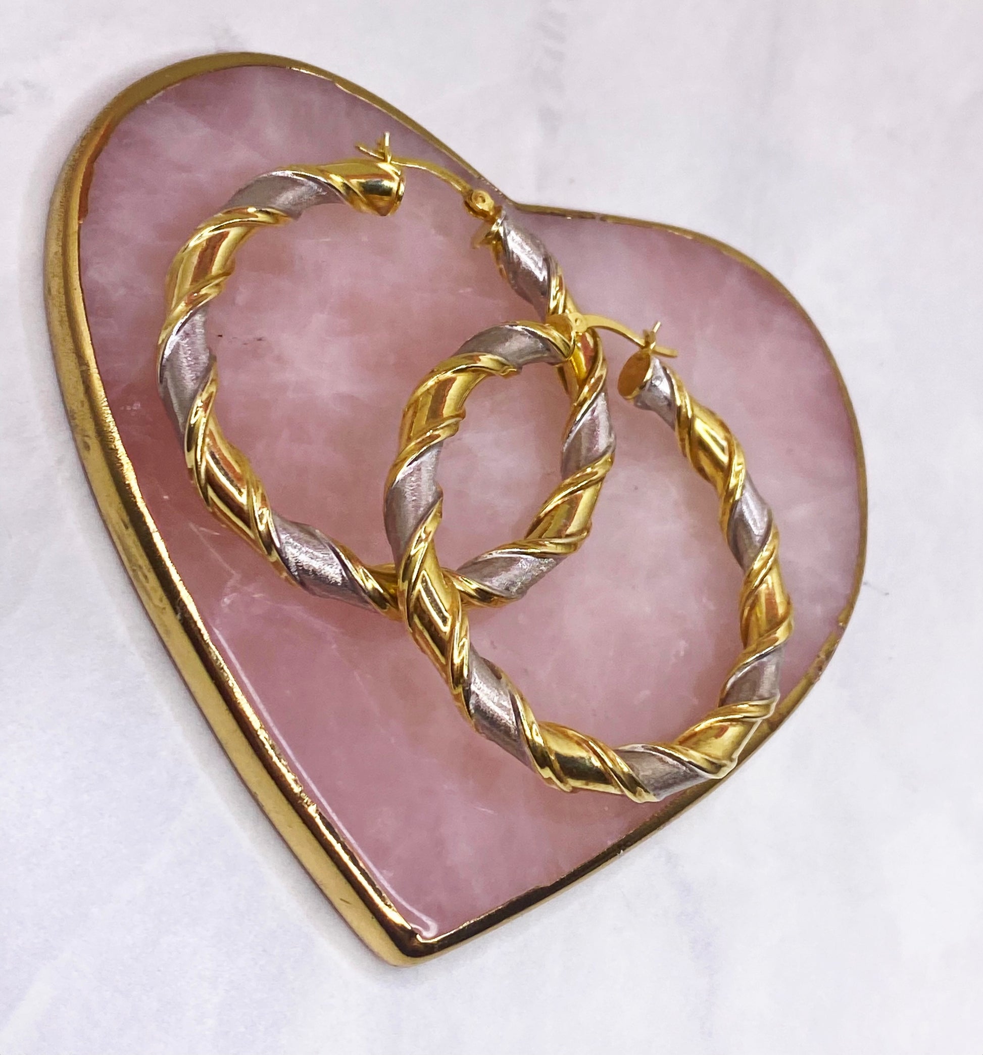 Linda Swirl Hoops