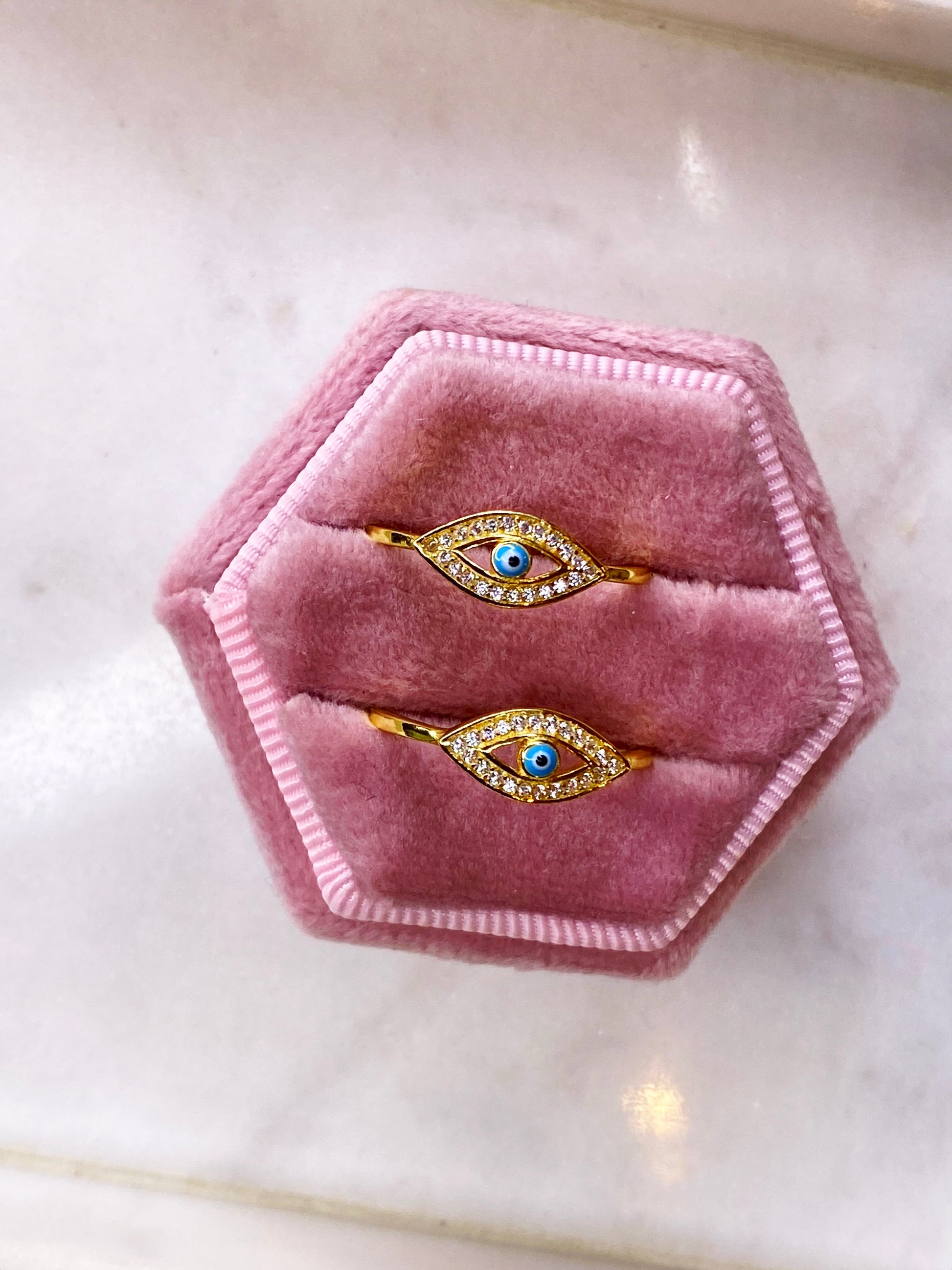 Lena Evil Eye Ring