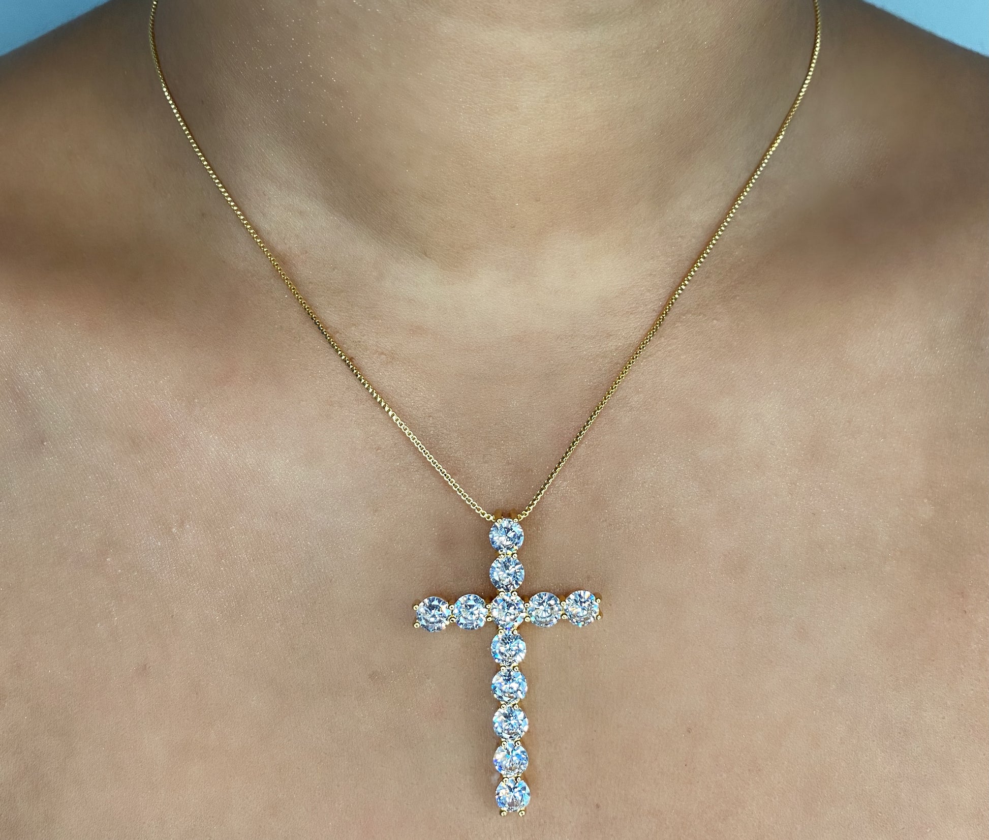 Diana Cross Necklace