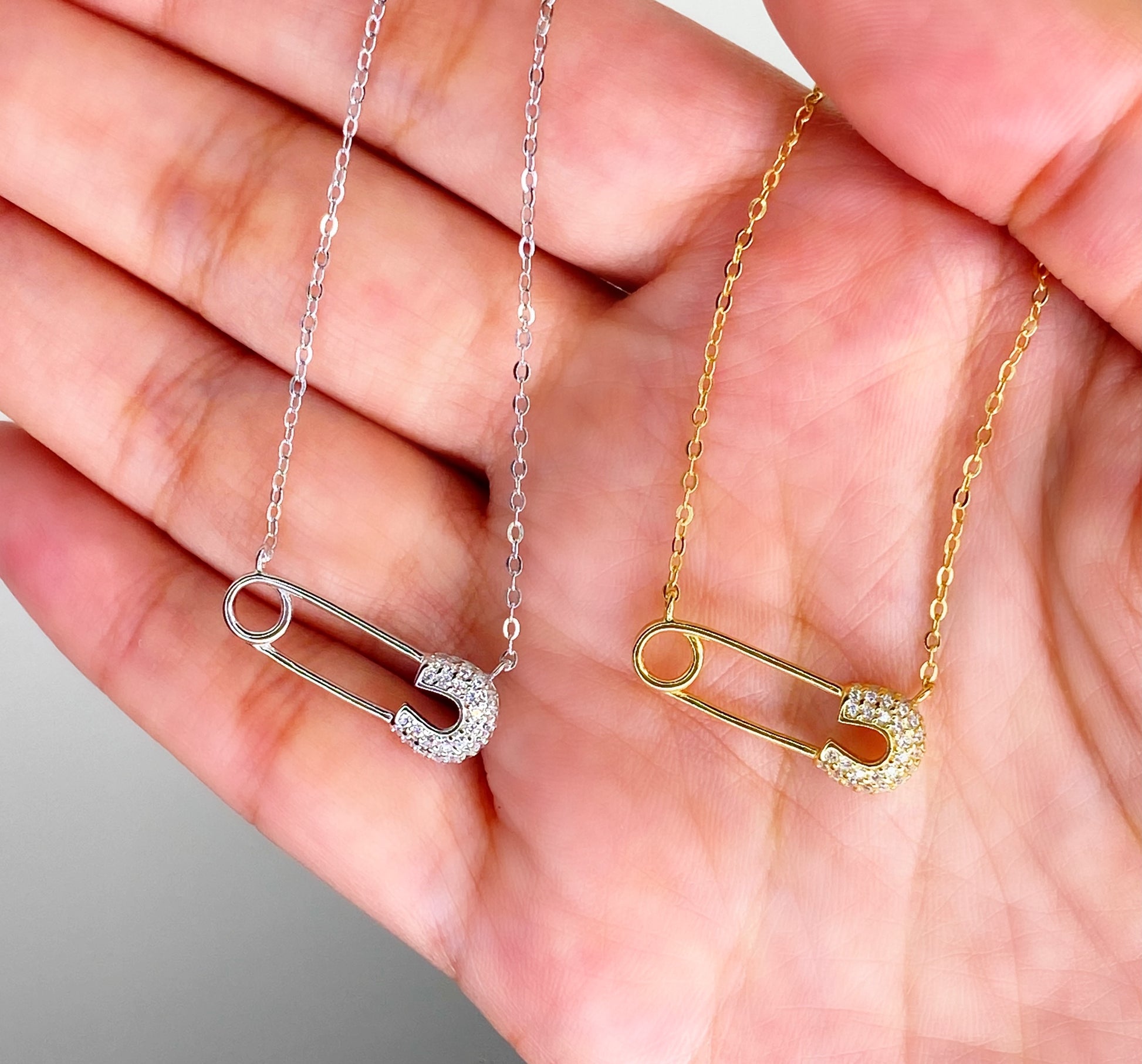 Lina Pin Necklace