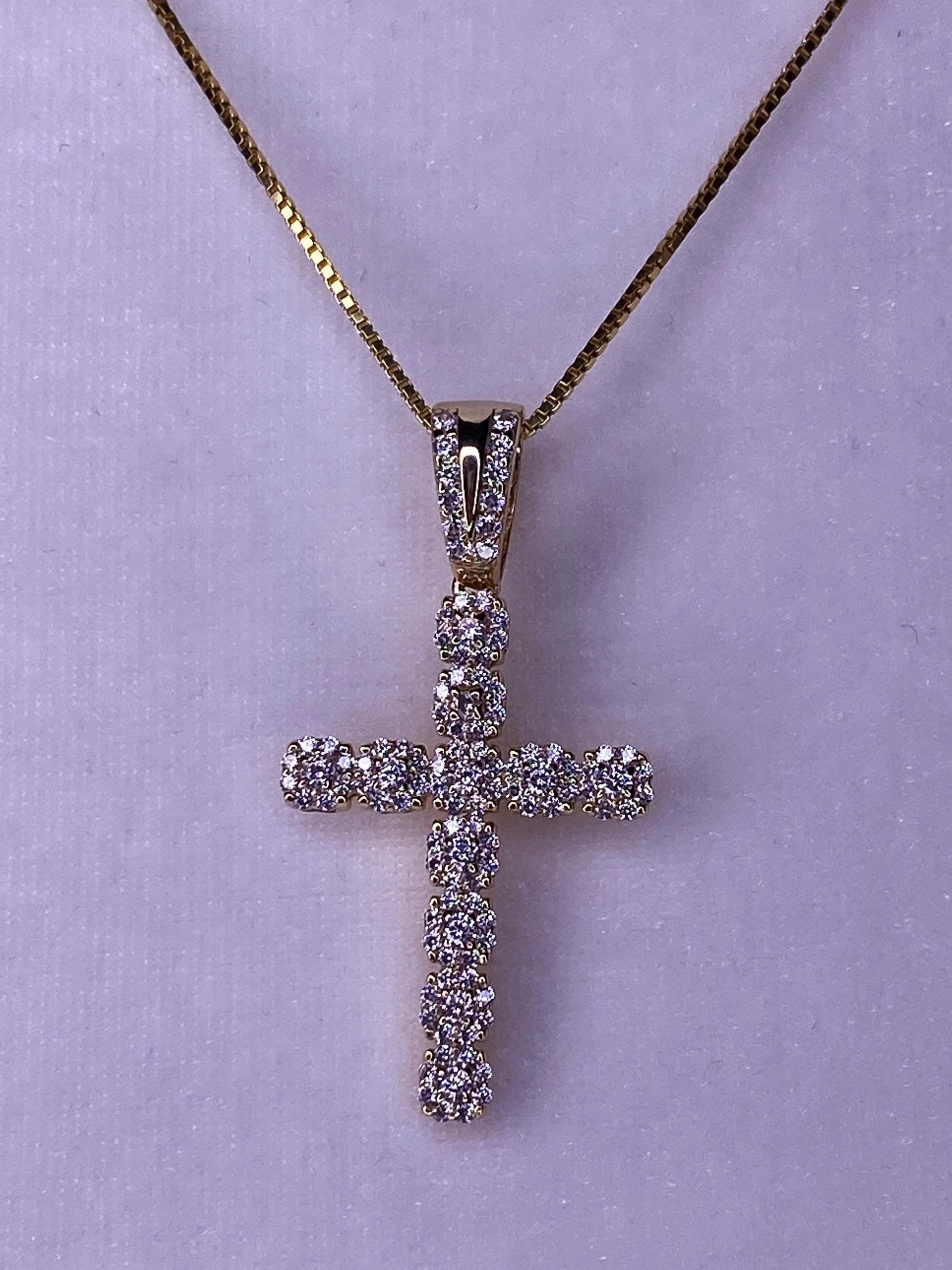 Venus Cross Necklace