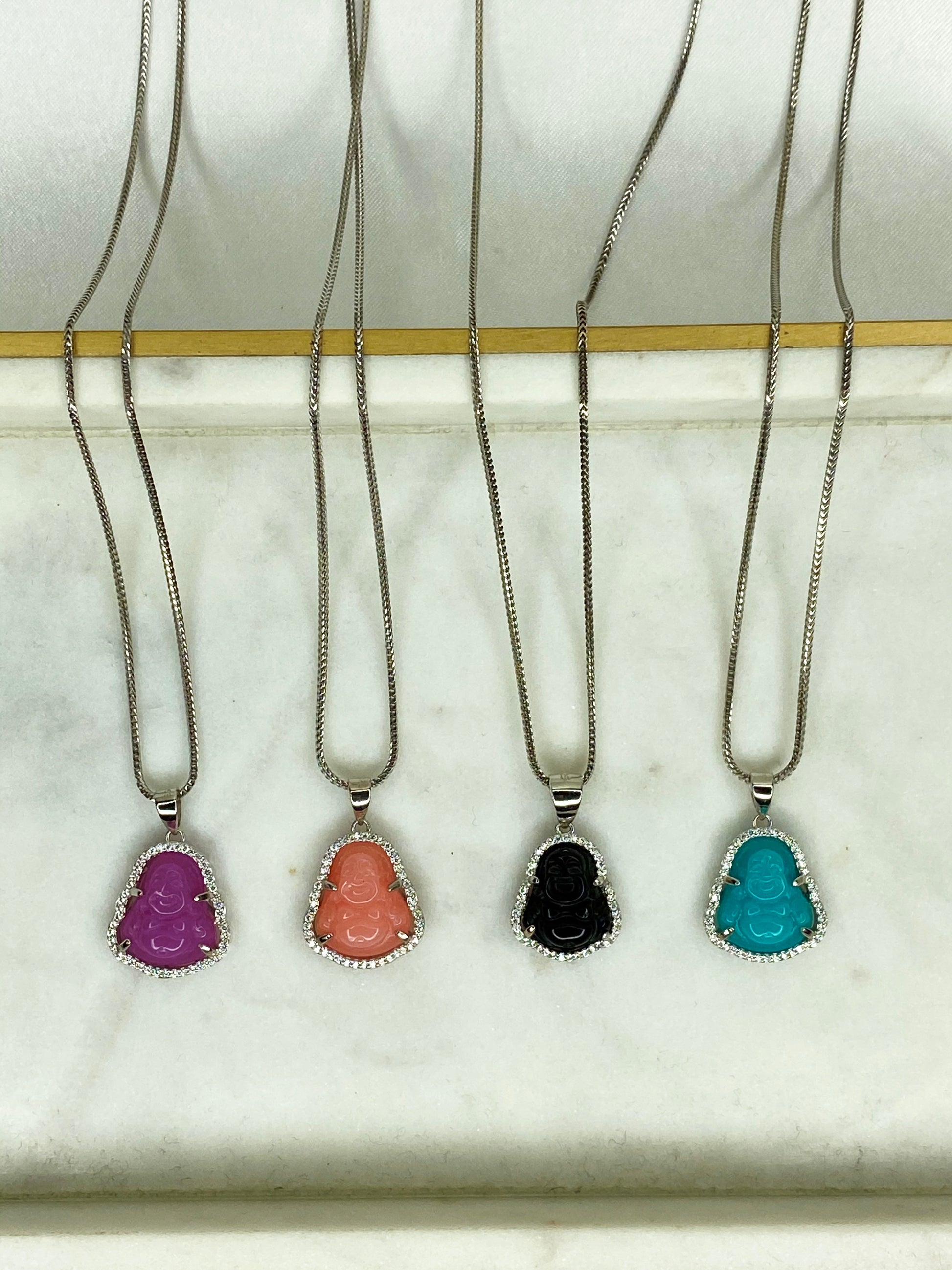 Nilsa Mini Buddha Necklace