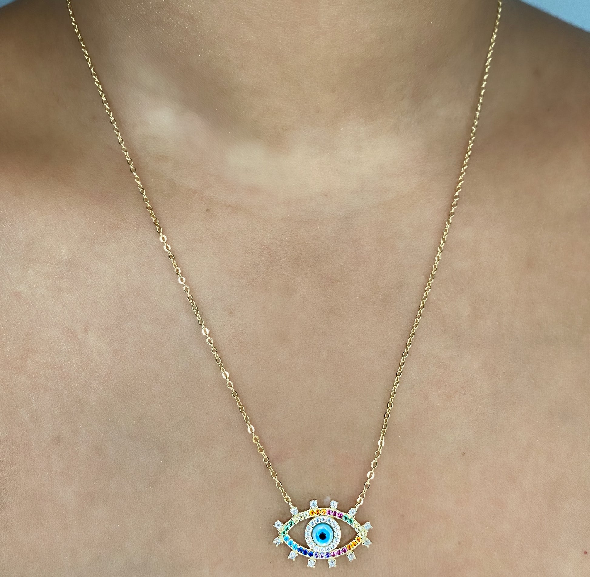 Kerri Evil Eye Necklace