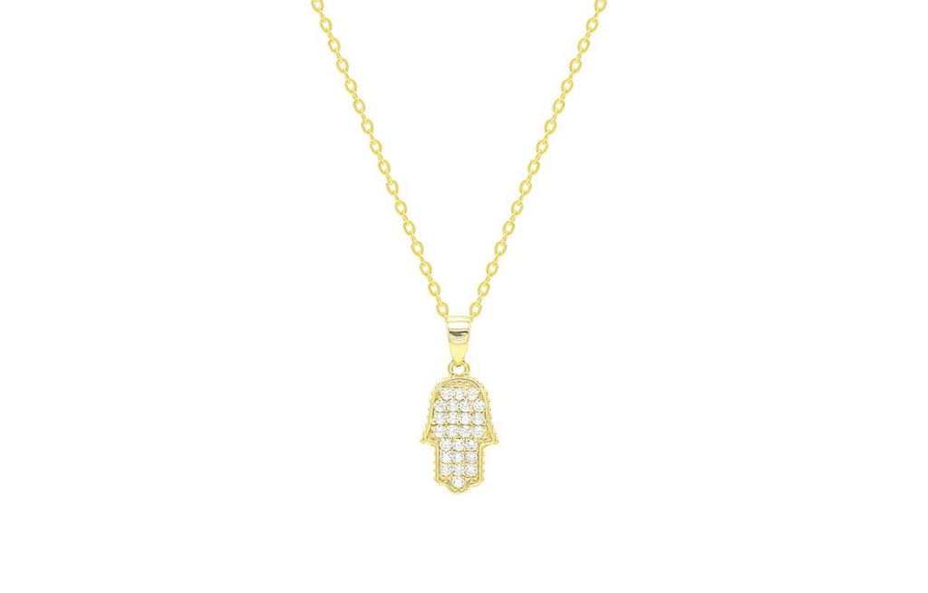 Jaz Mini Hamsa Necklace