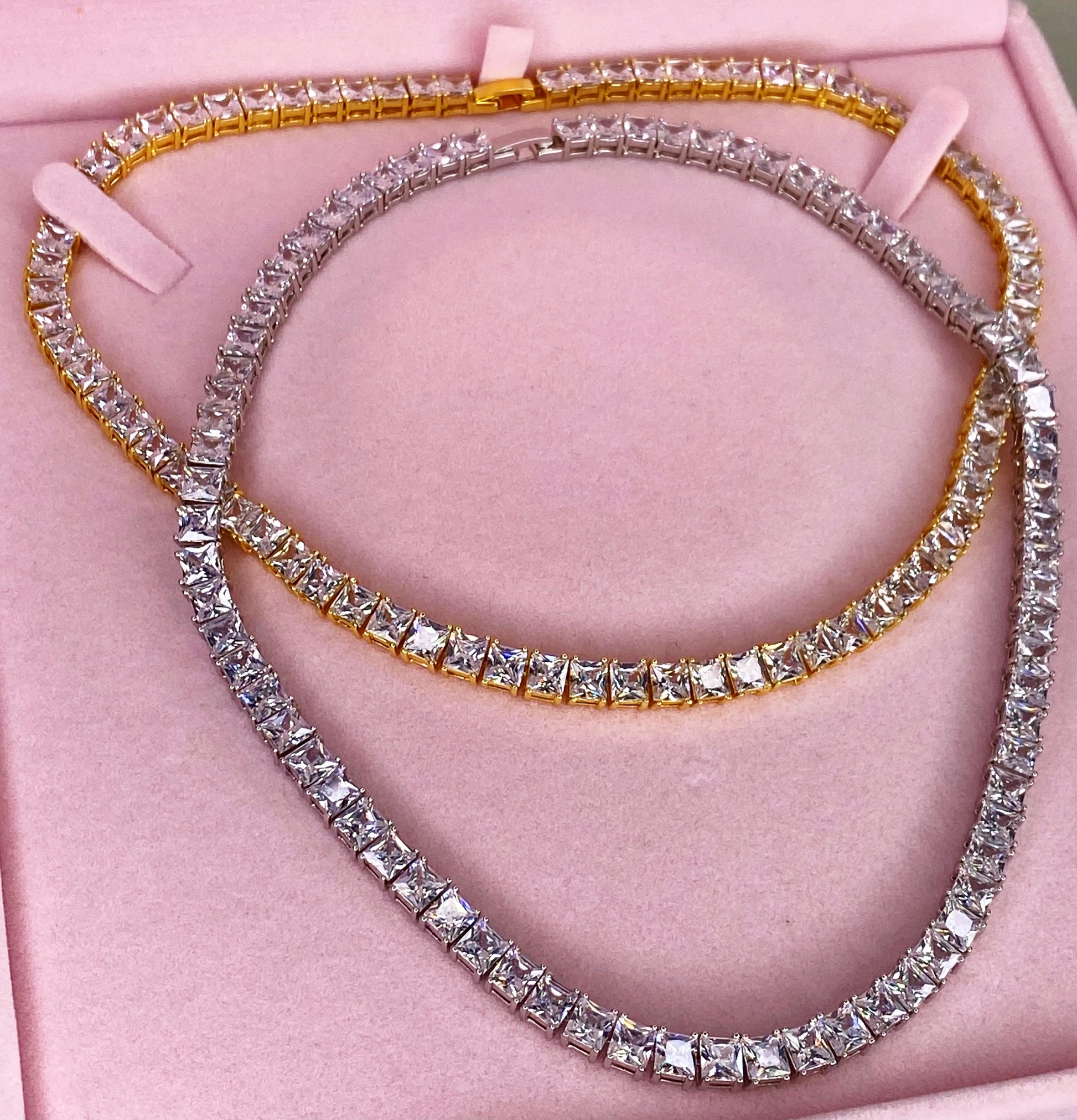 Mina Tennis Necklace