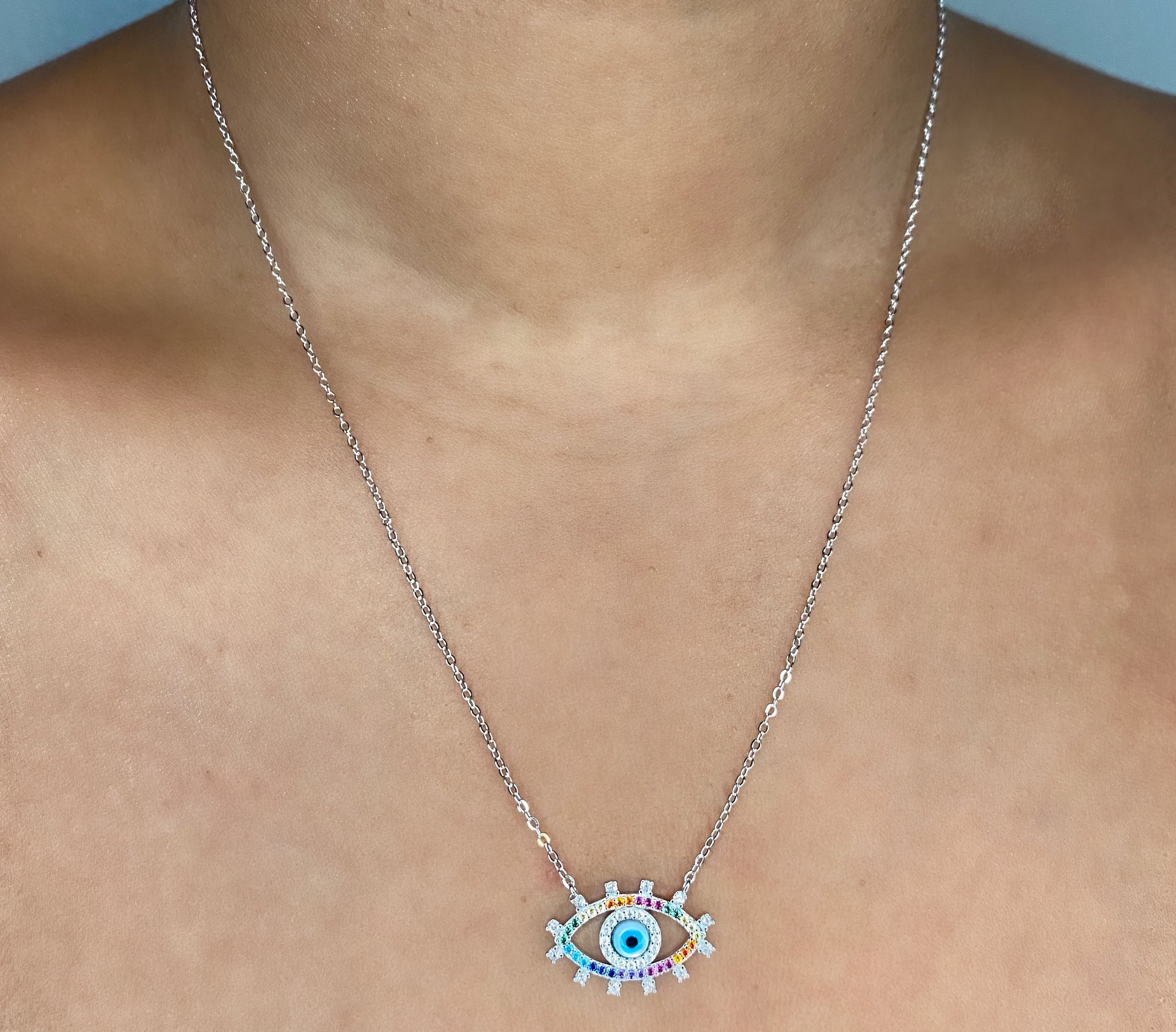 Kerri Evil Eye Necklace