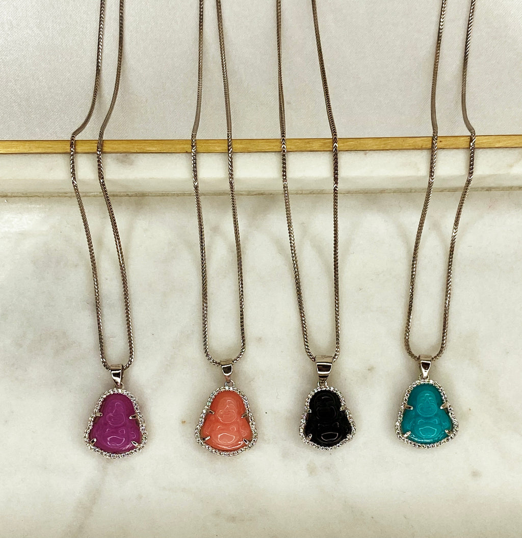 Nilsa Mini Buddha Necklace
