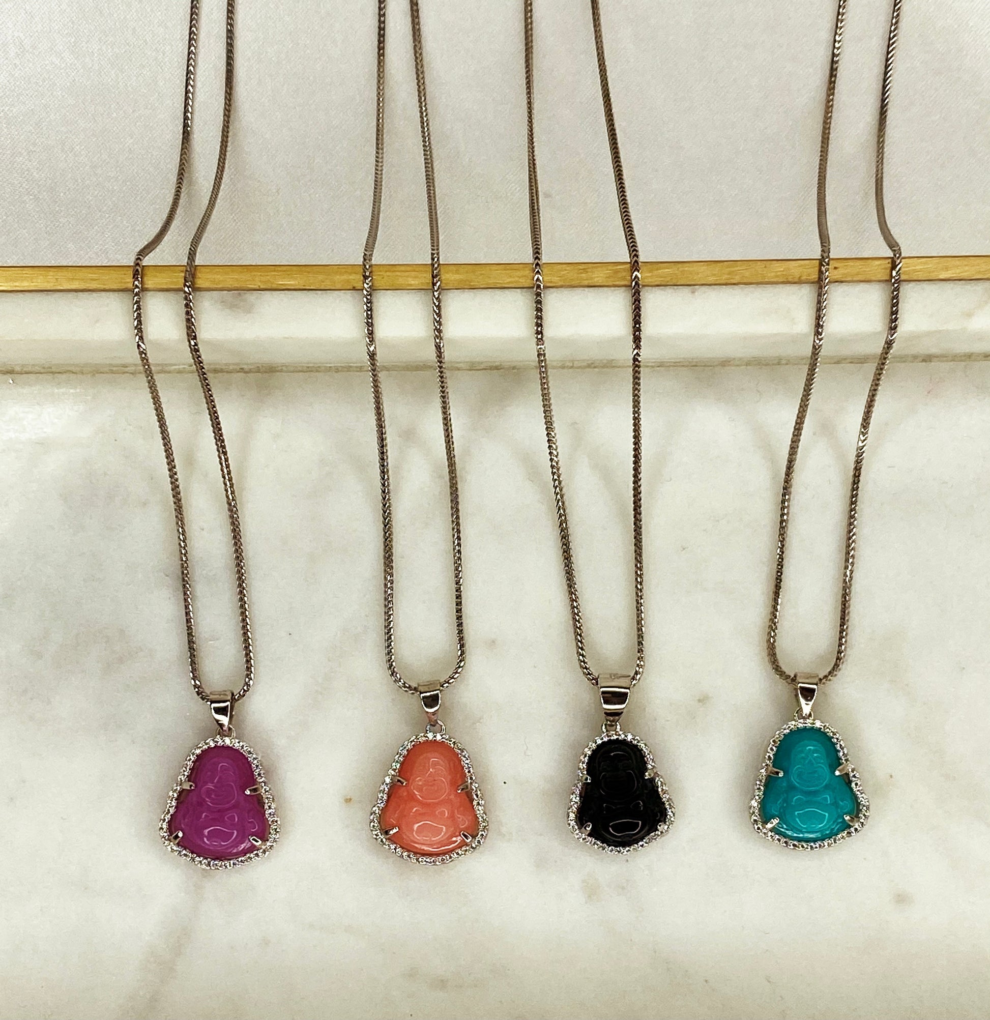 Nilsa Mini Buddha Necklace