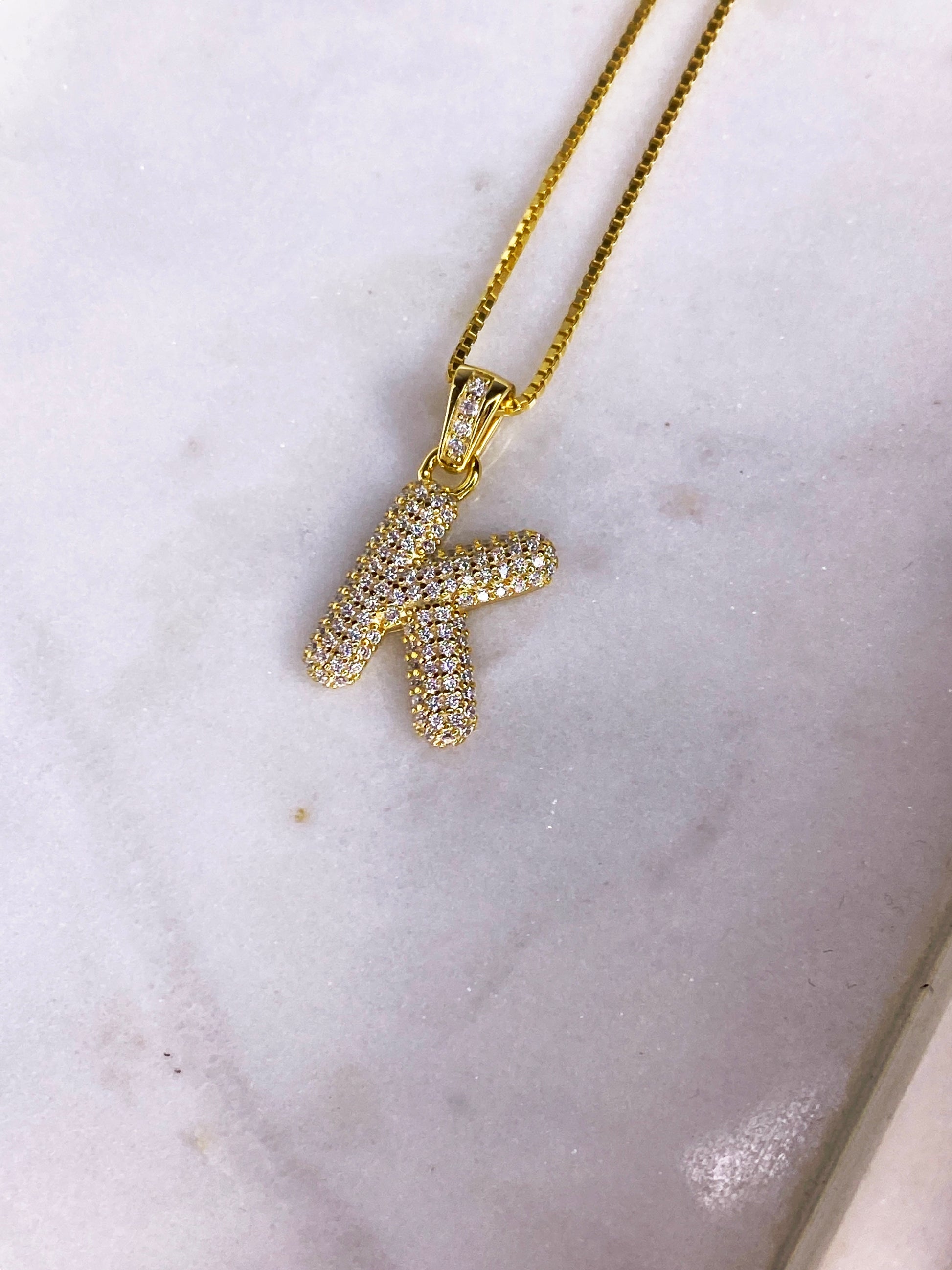 DKJ Initial Necklace