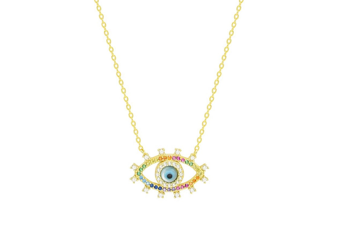 Kerri Evil Eye Necklace