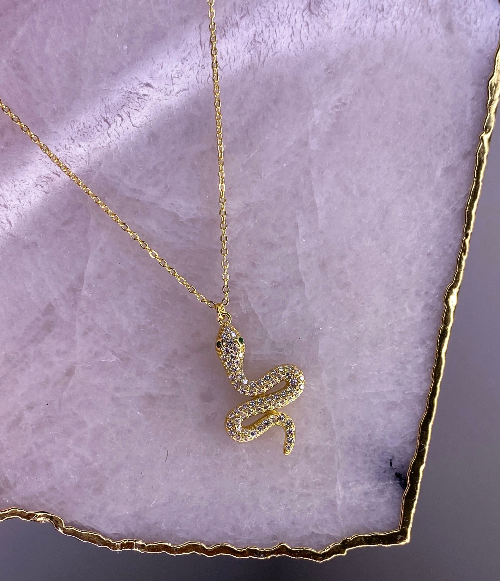 Sienna Snake Necklace