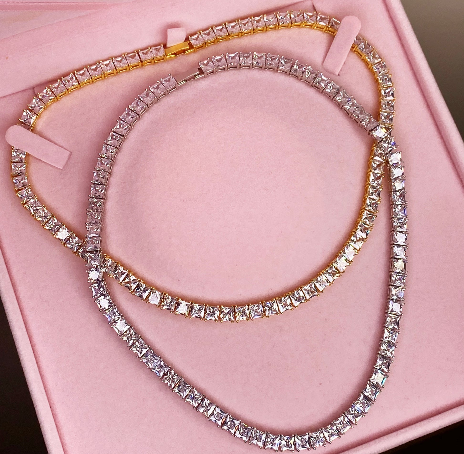 Mina Tennis Necklace