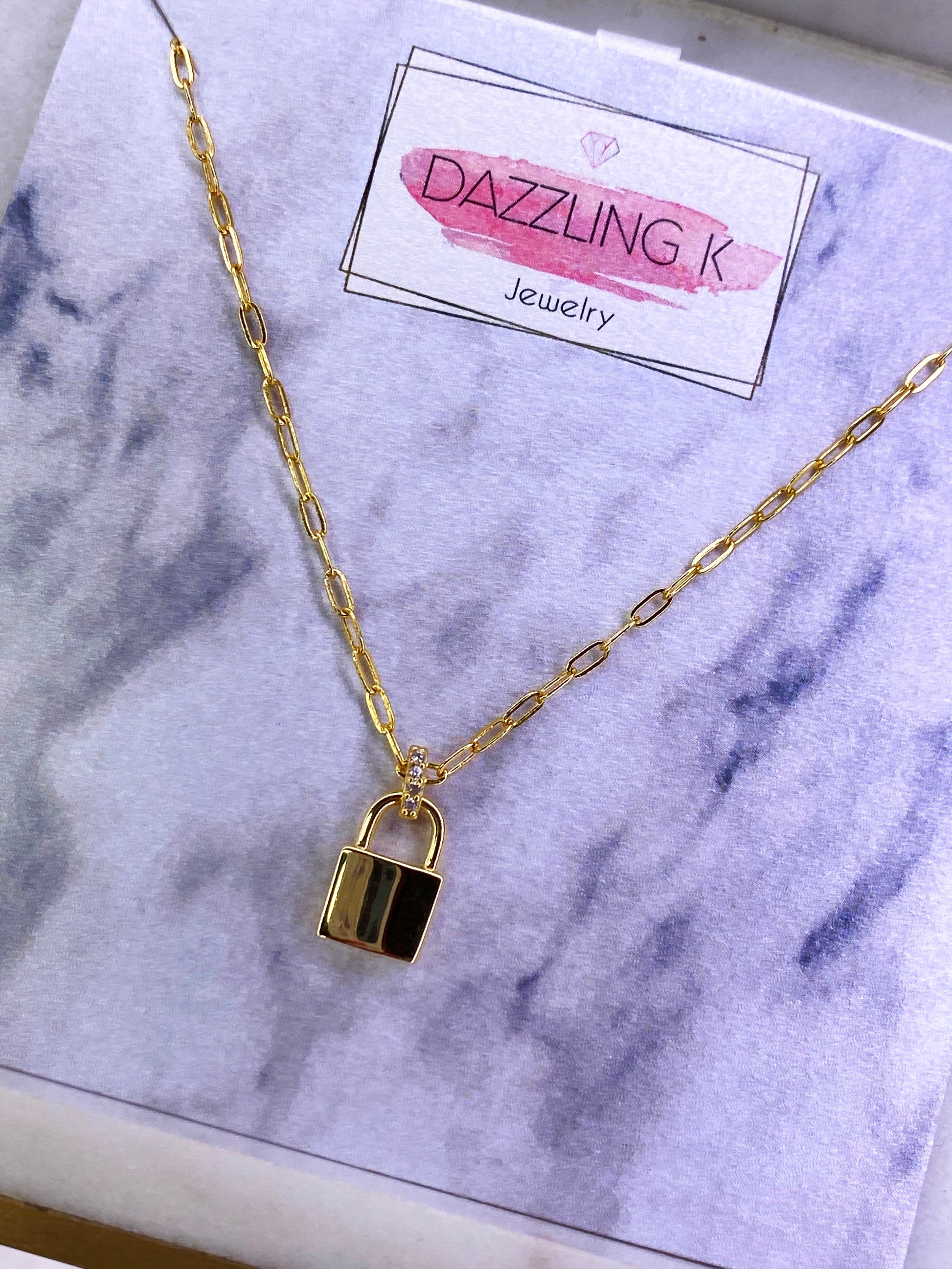 Dina Lock Necklace