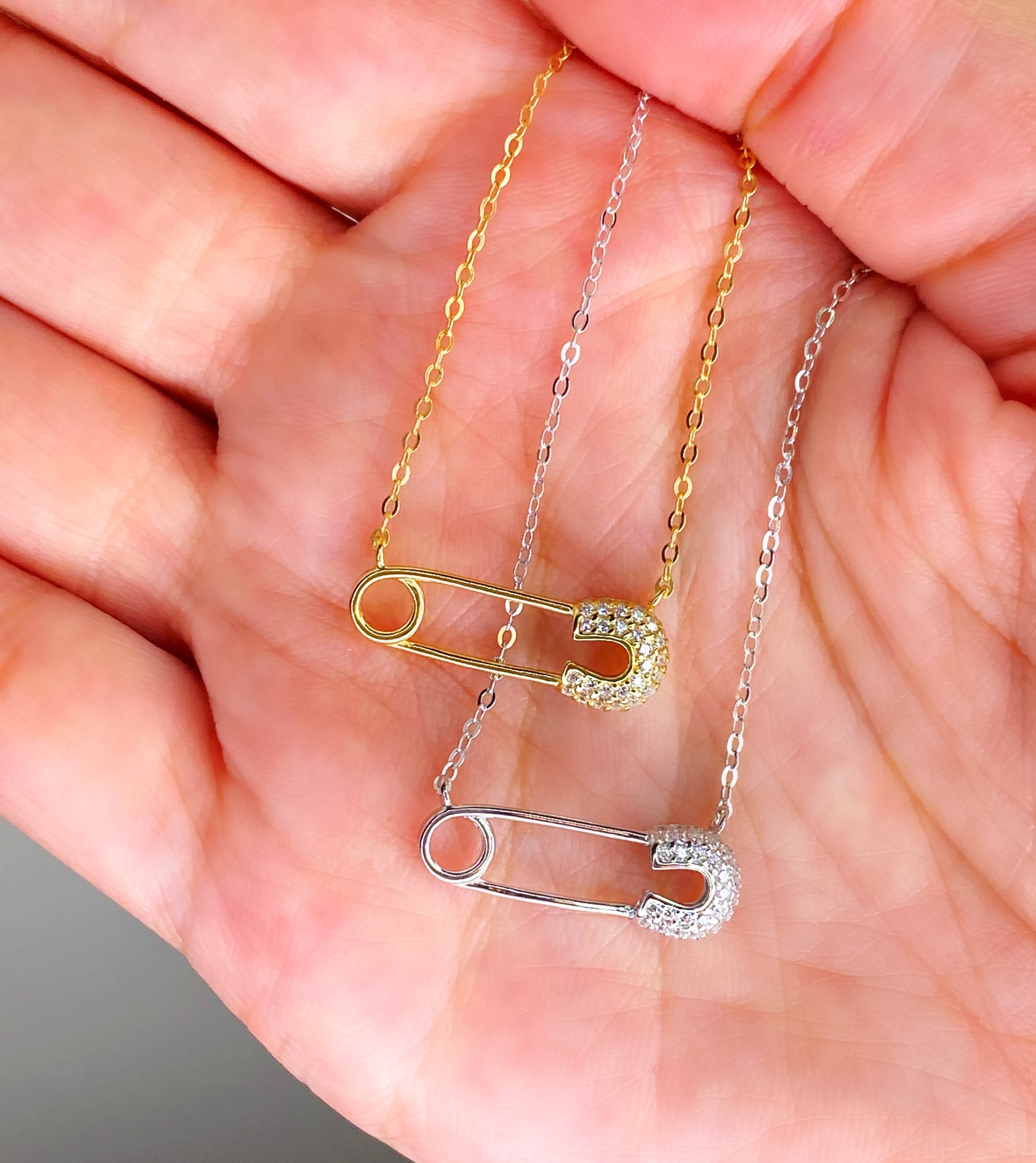 Lina Pin Necklace