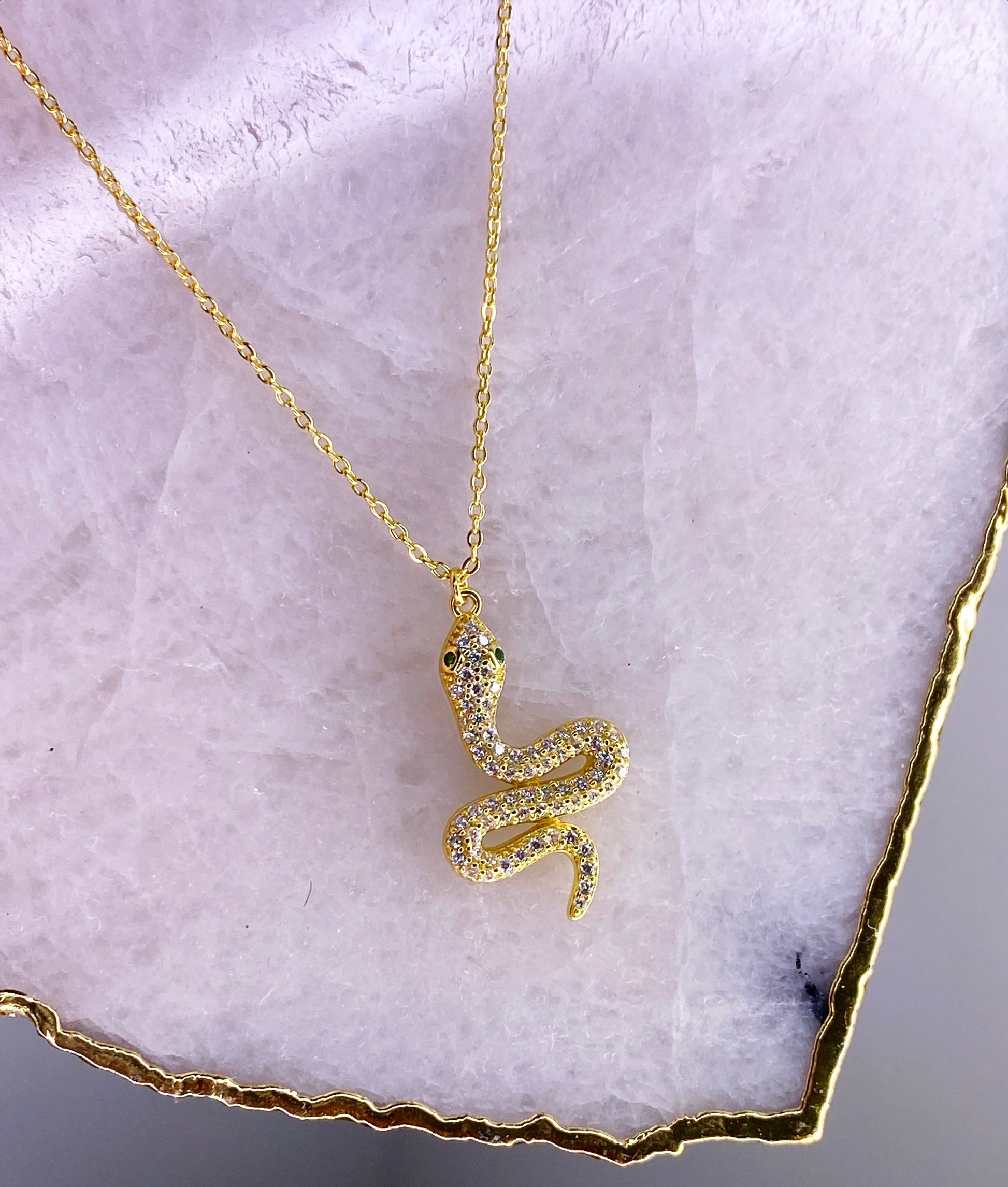 Sienna Snake Necklace
